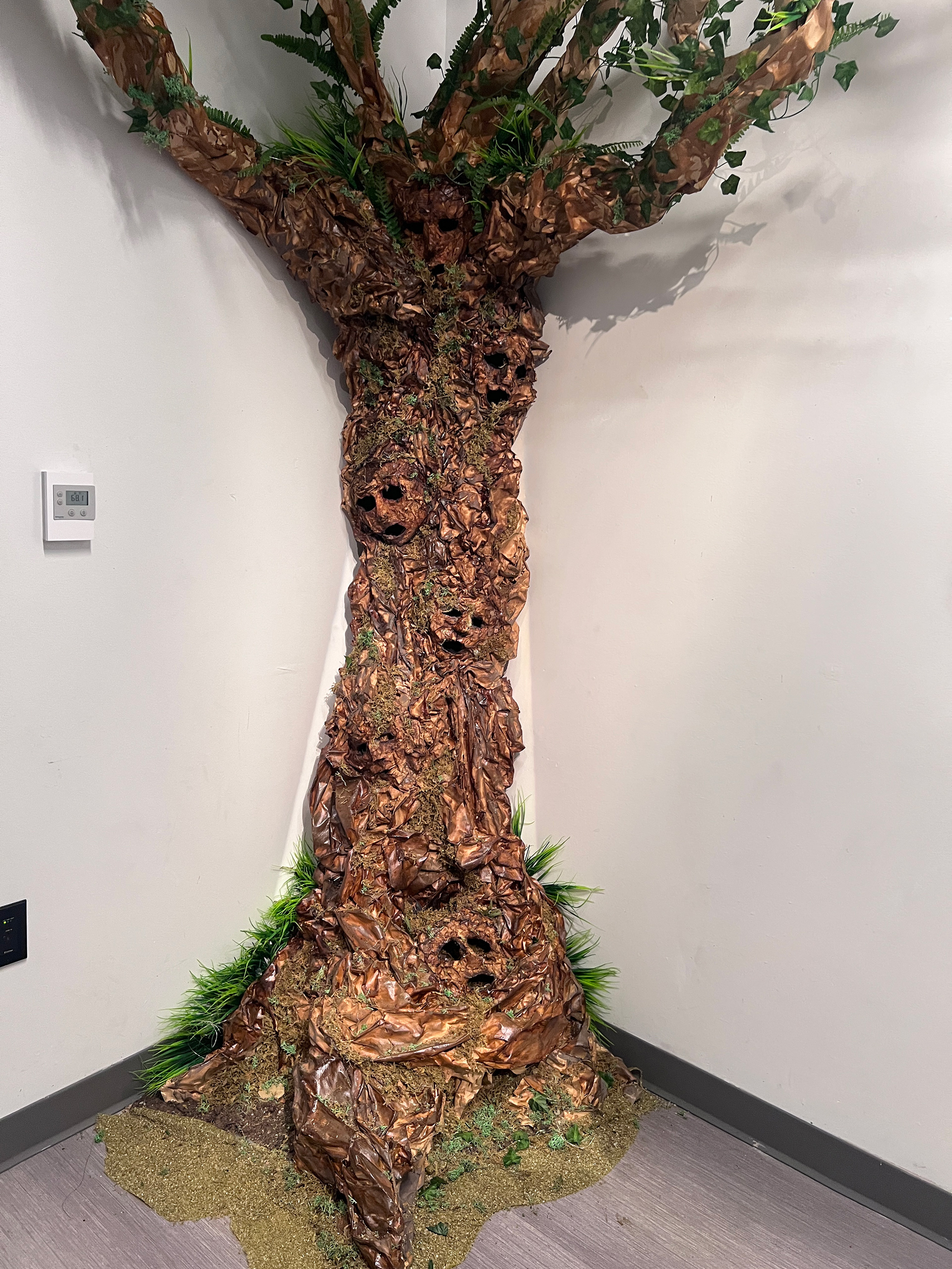 Fragments of Reverie, Tree, Mixed Media Sculpture, 2024