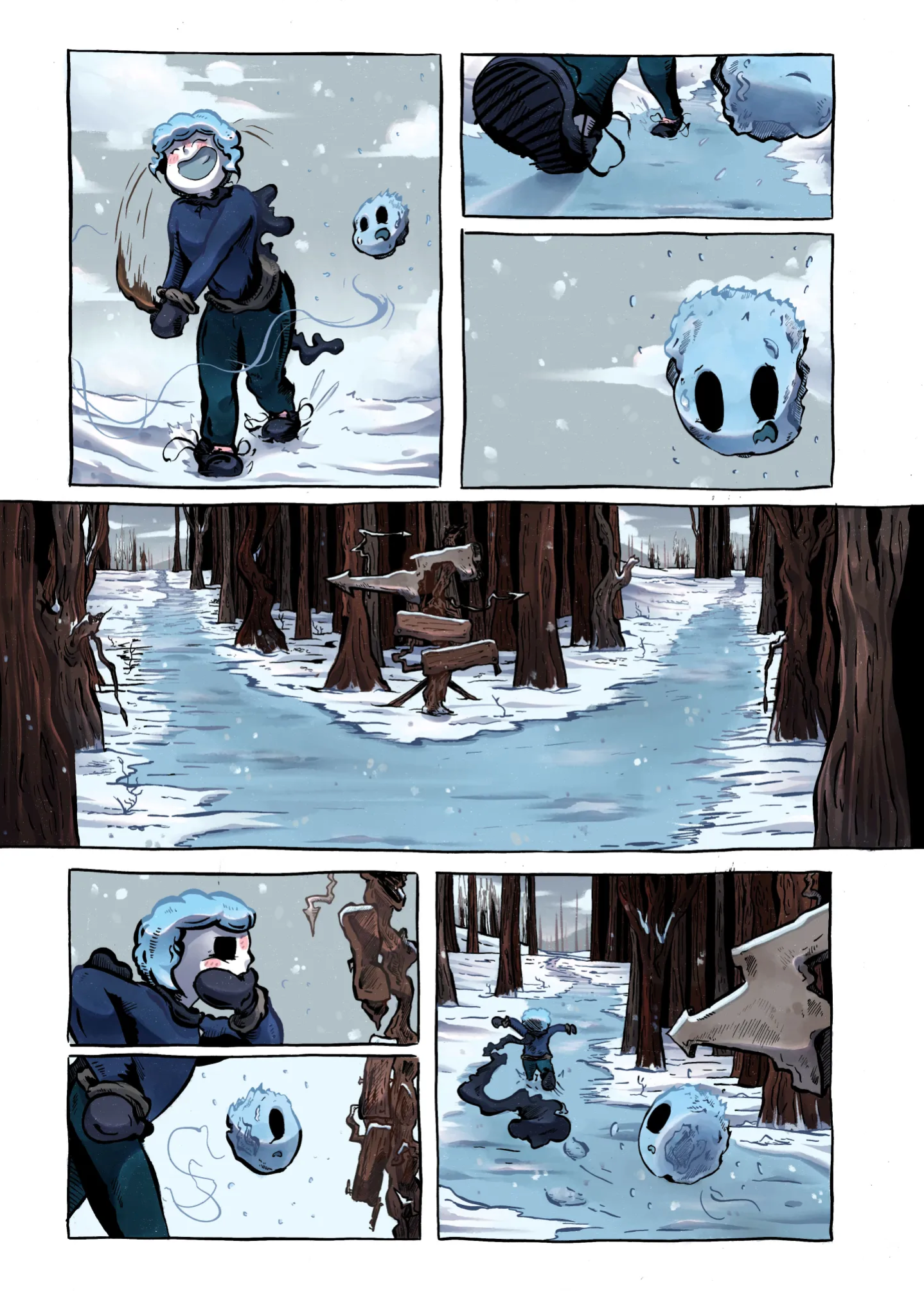 WatS Chapter 3: Issue #1, Art by Eric Olcsvary | Colours by Payton Atkinson