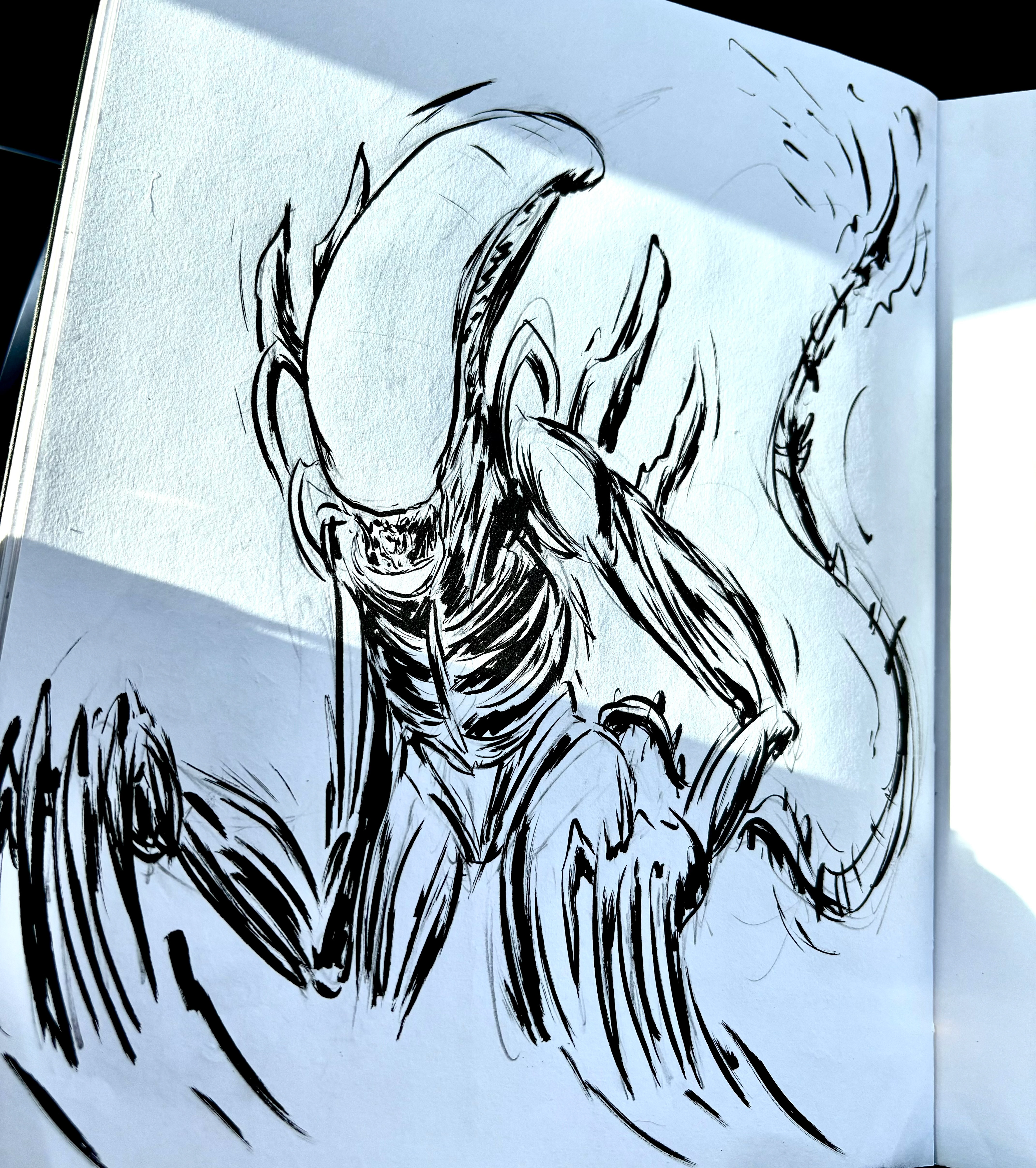 Xenomorph Sketch