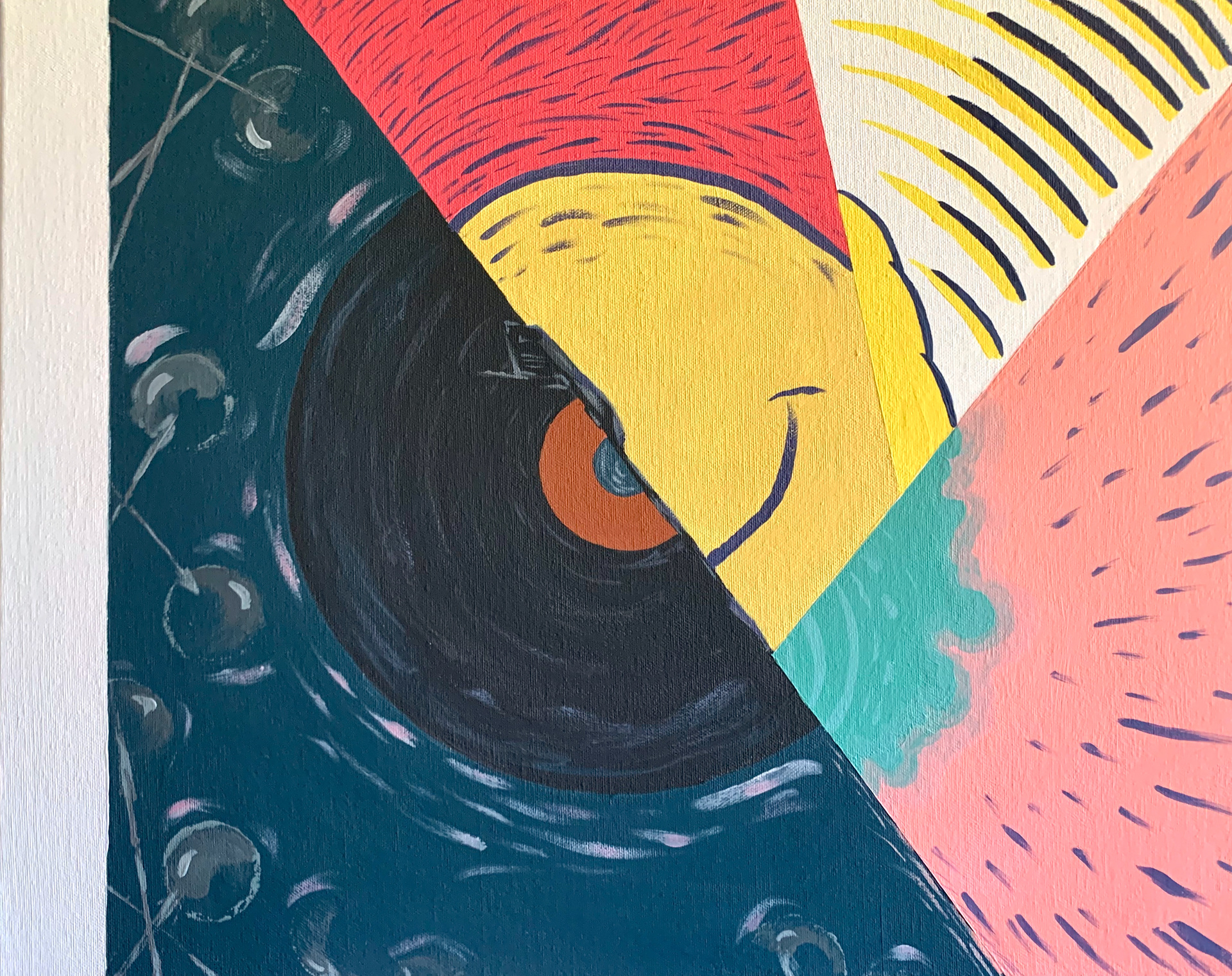 "The Cycle", Acrylic on Canvas
