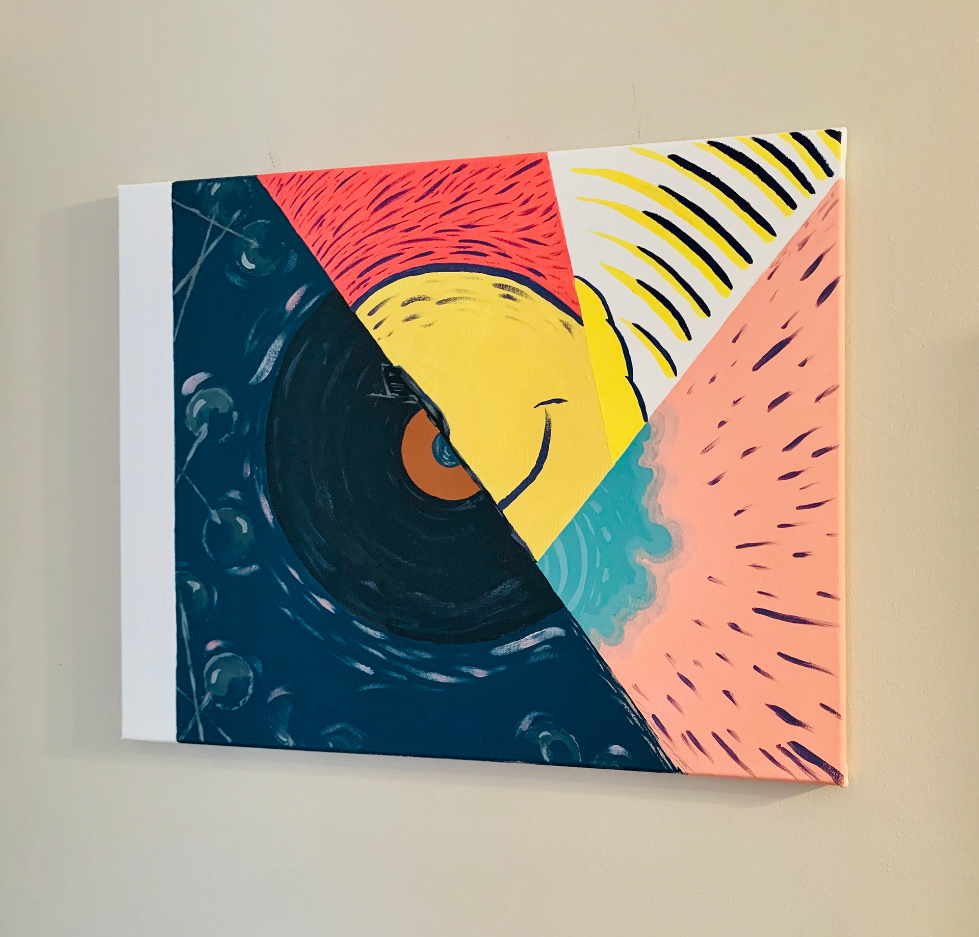 "The Cycle", Acrylic on Canvas