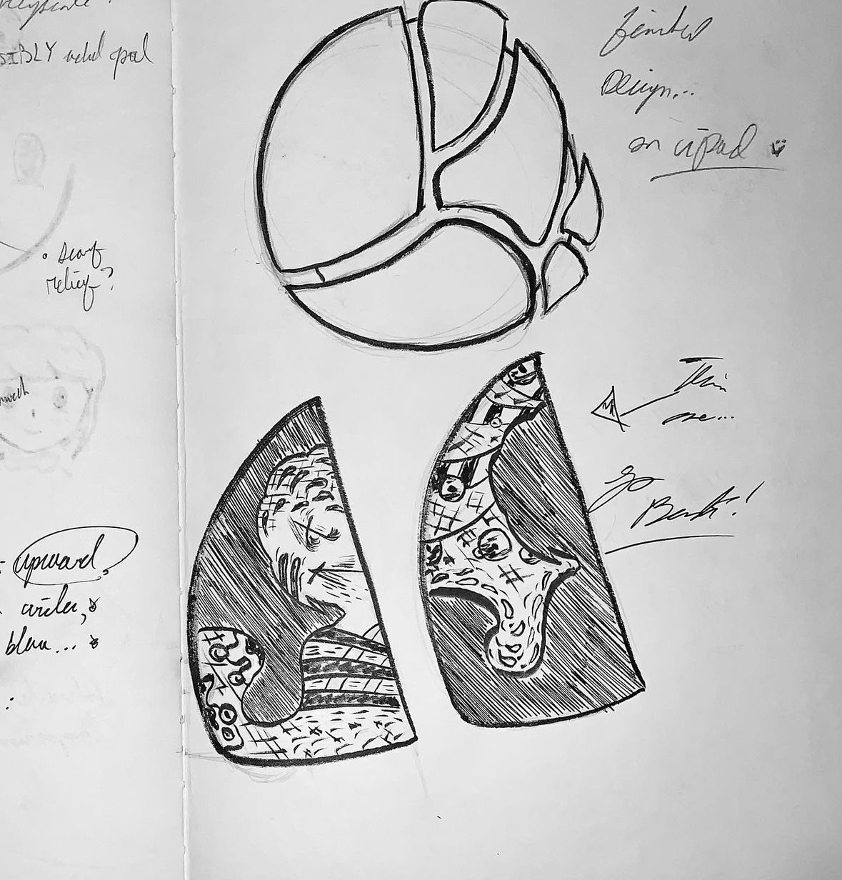 Sketchbook Progress 3