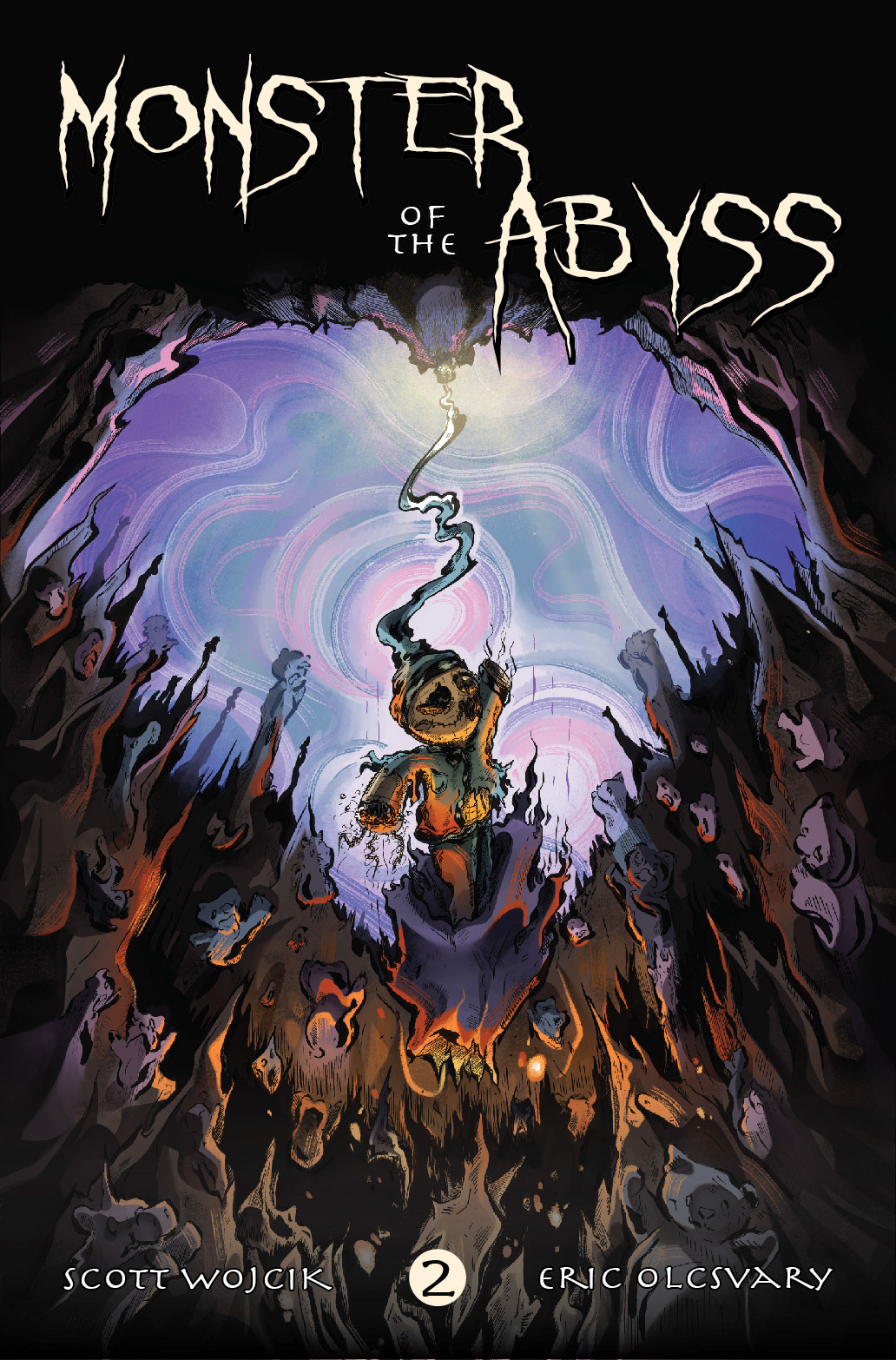 Monster of the Abyss Cover, Colours by Payton Atkinson
