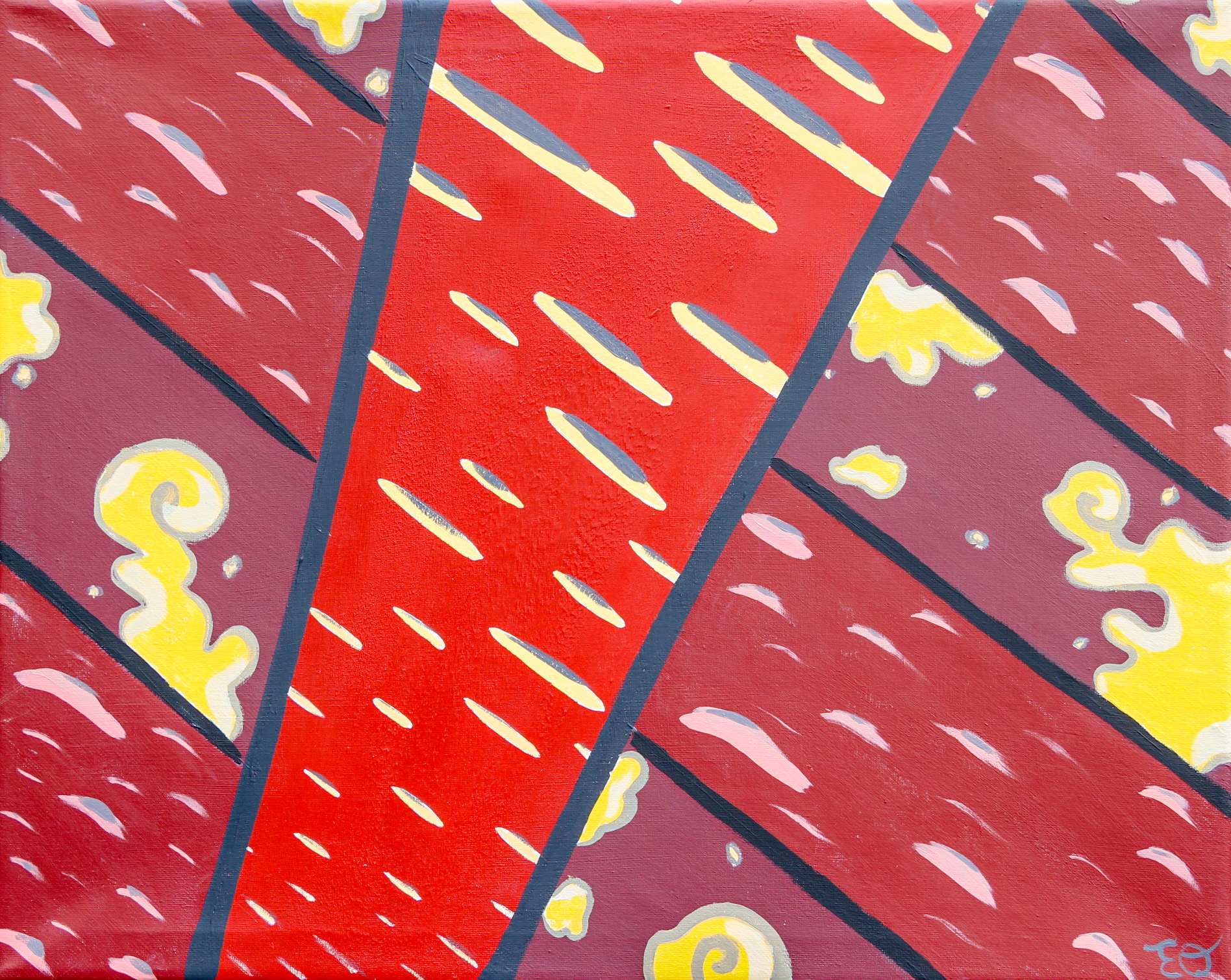 "The Machine I" Acrylic on Canvas