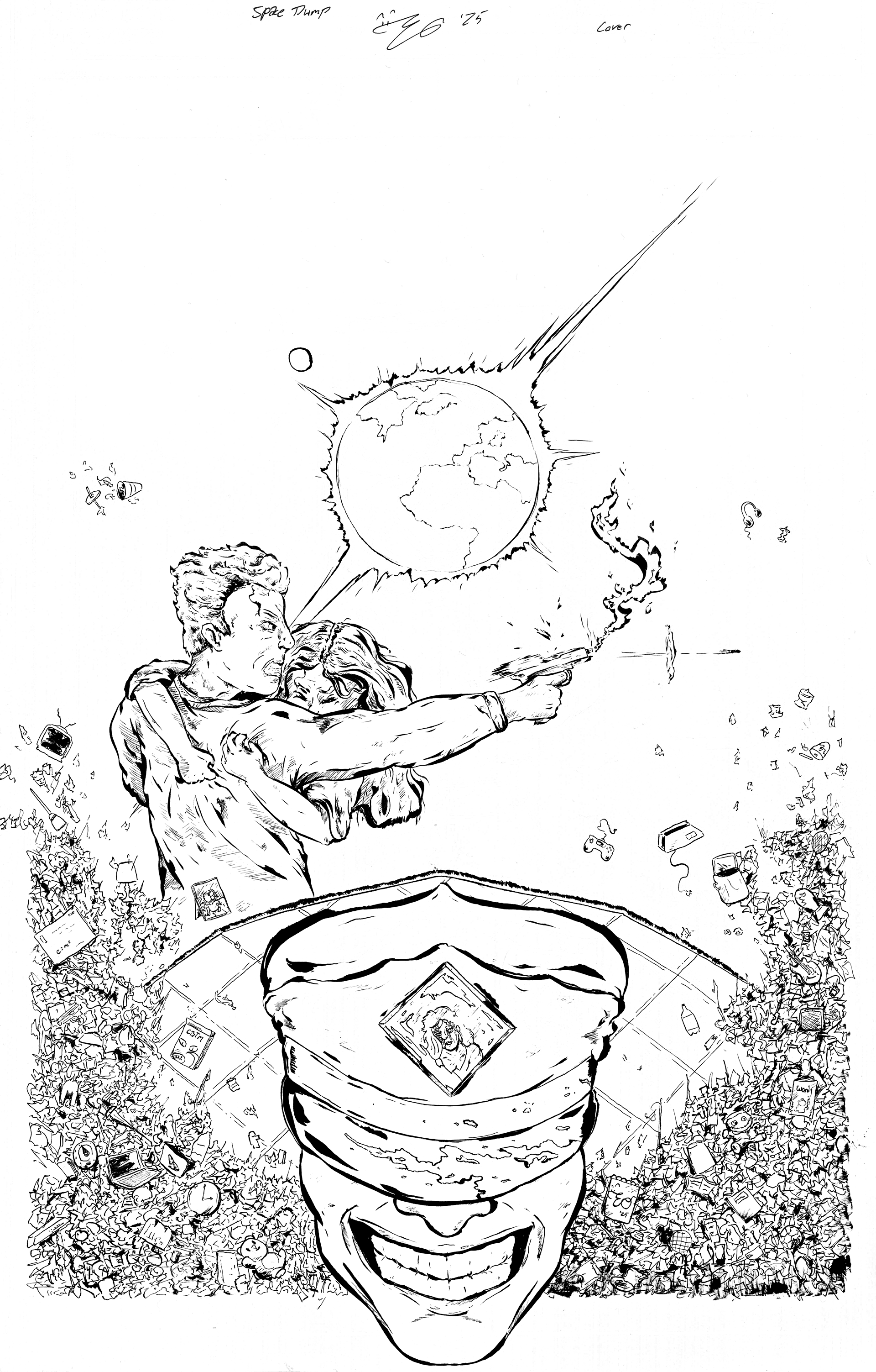 Space Dump: CAD Variant (Inks)