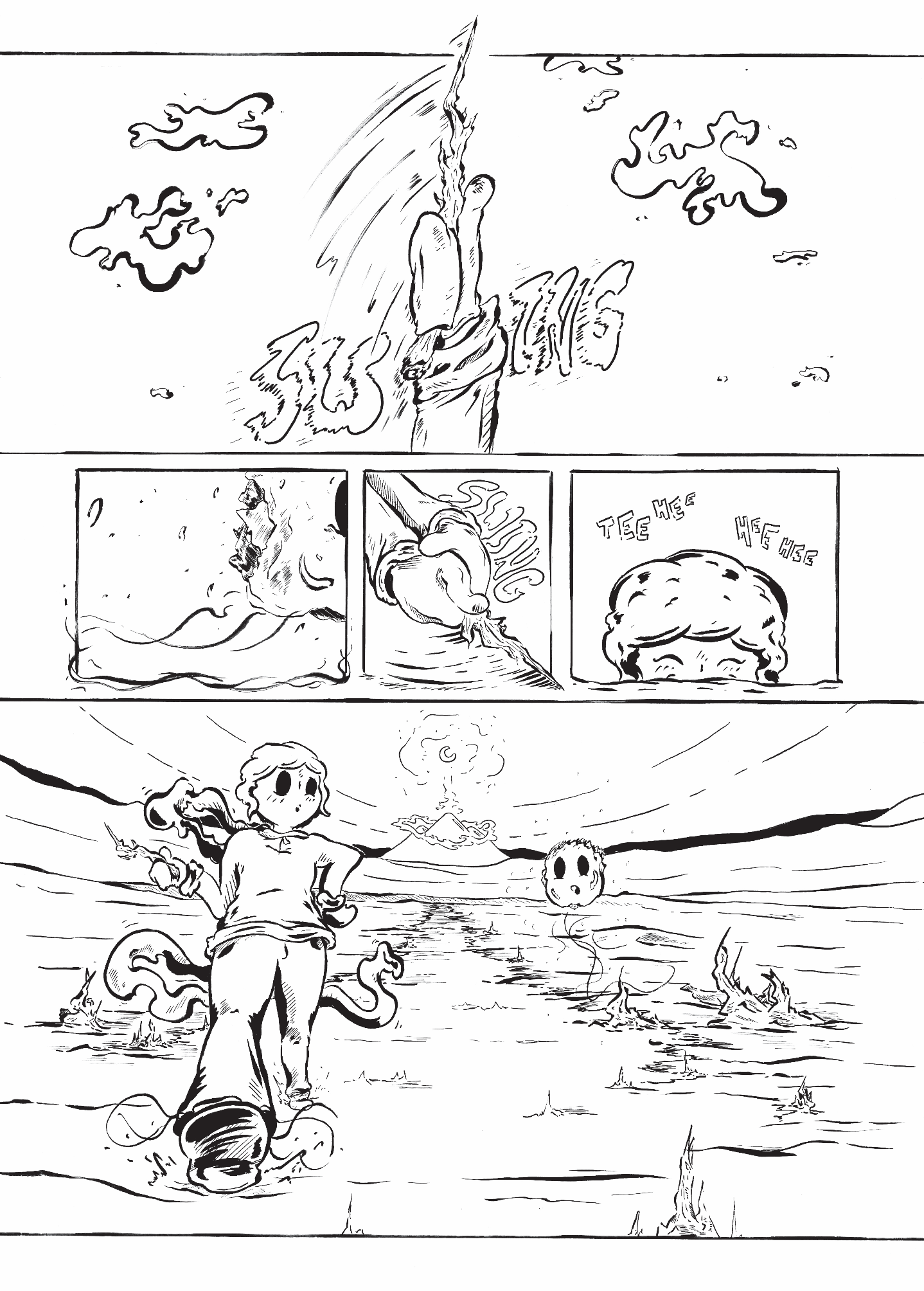 WatS Chapter 3: Issue #1, Art by Eric Olcsvary