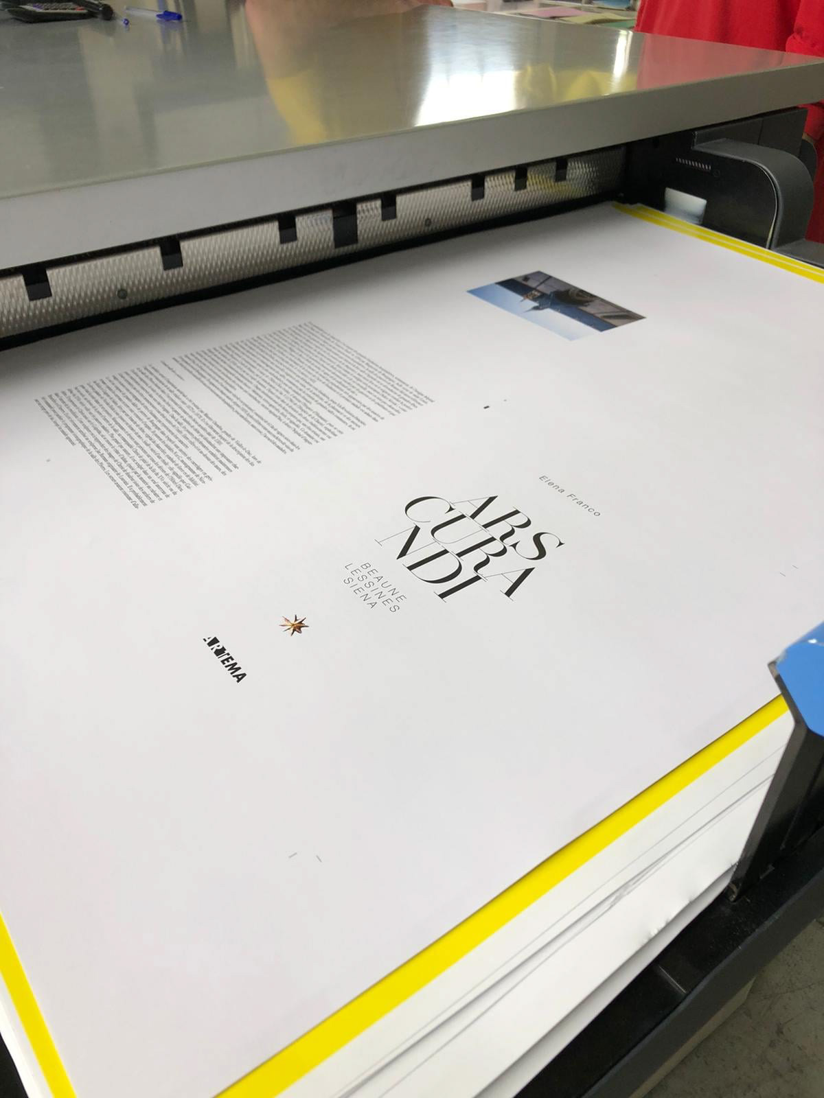Ars Curandi it's printing