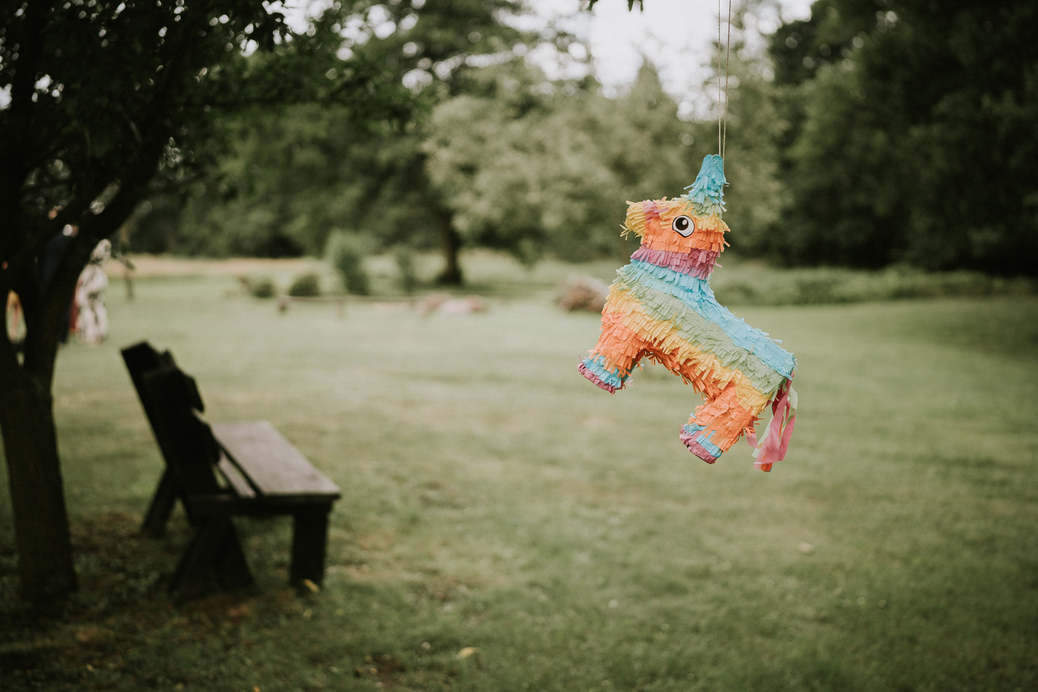 Pinata bei der Hochzeitsfeier