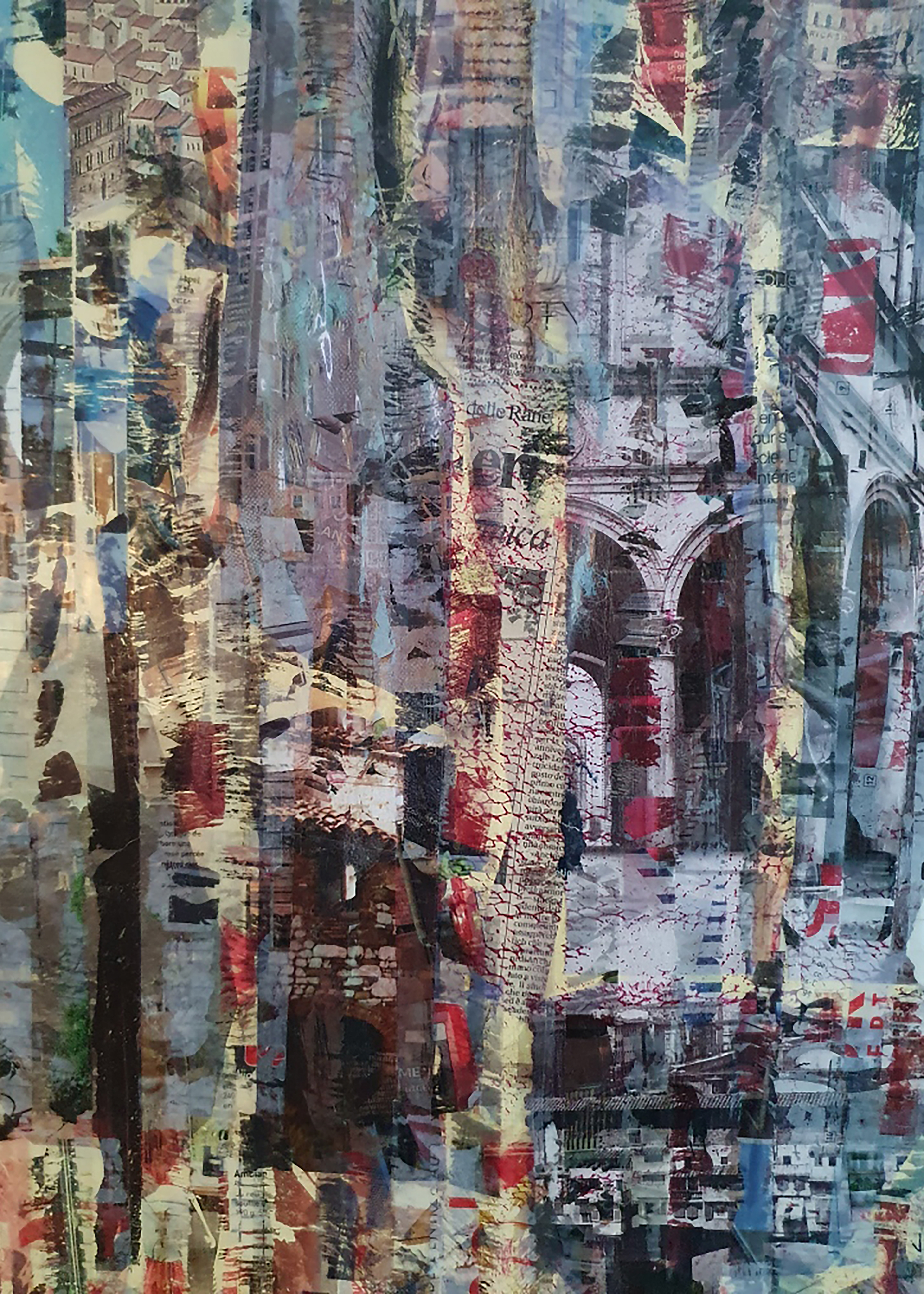FIORENZA sur chassis entoilé 80x120.2018.