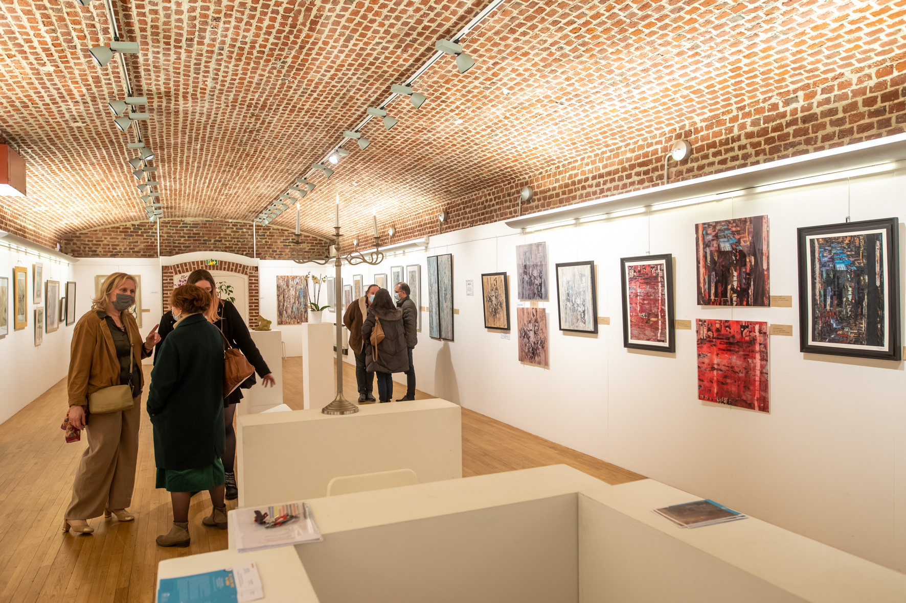 Exposition France MONS galerie du trait d'union