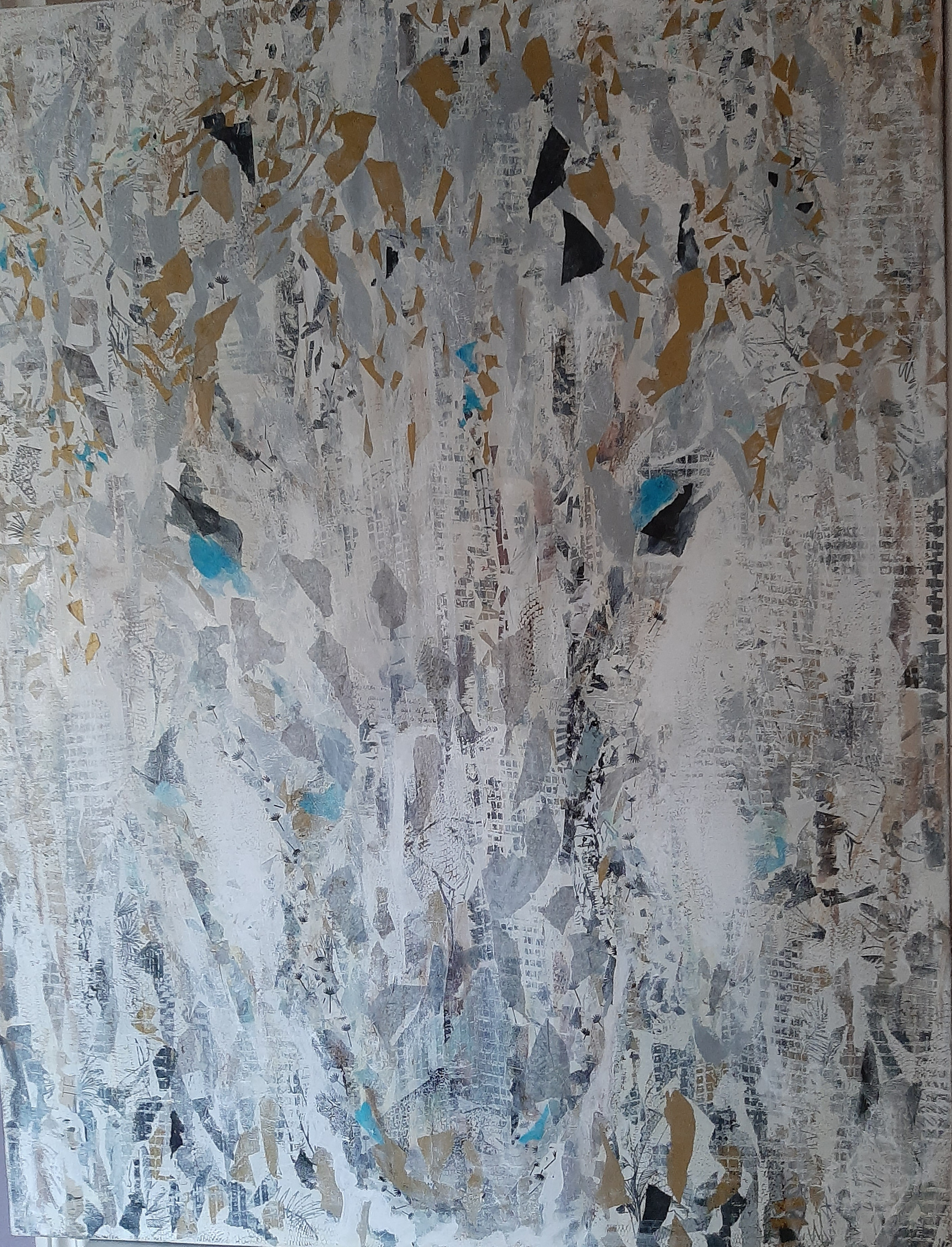EQUUS 89x116 sur châssis entoilé.2022.