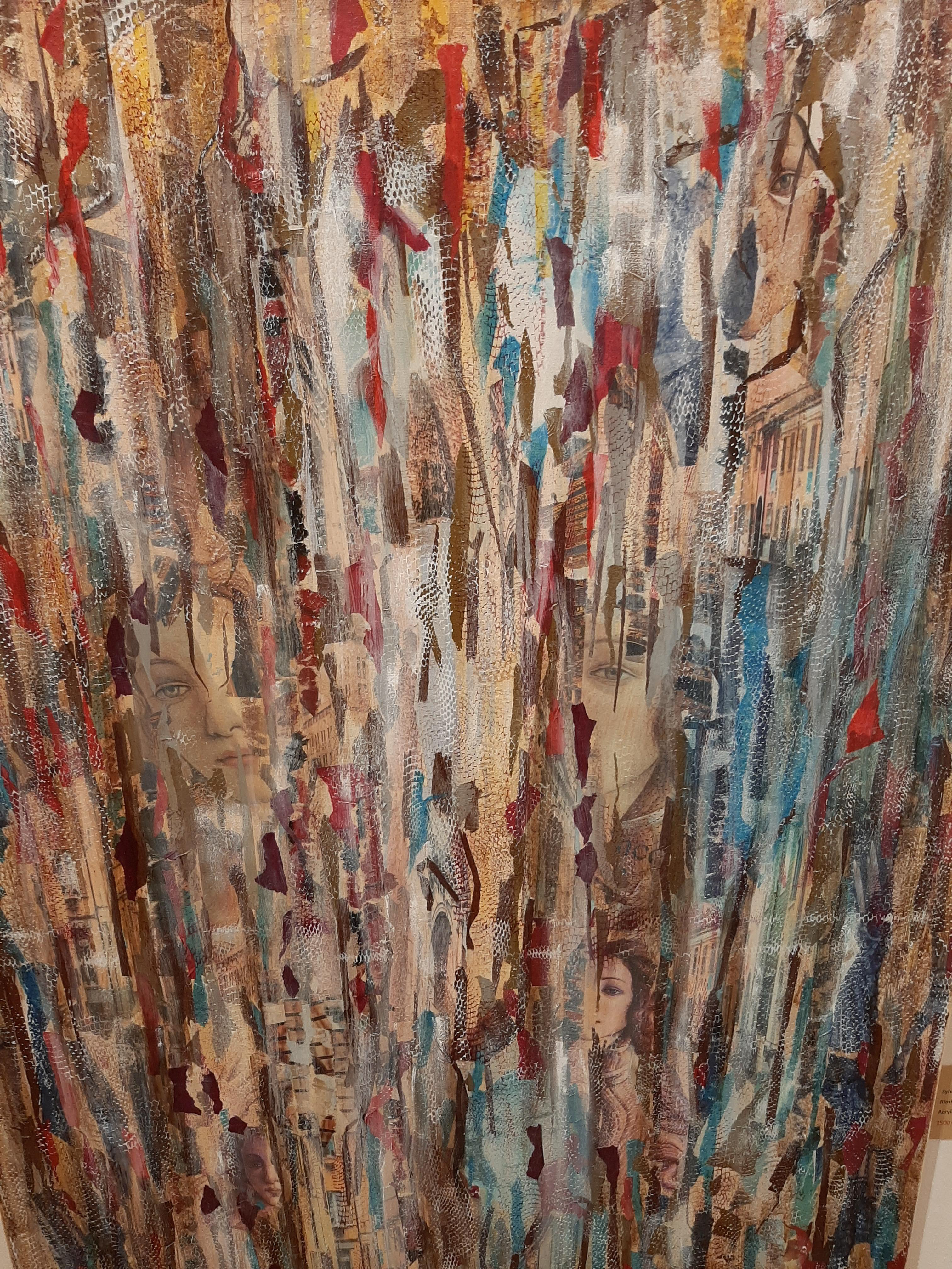 RIMINI 75x120 sur châssis entoilé.2021.