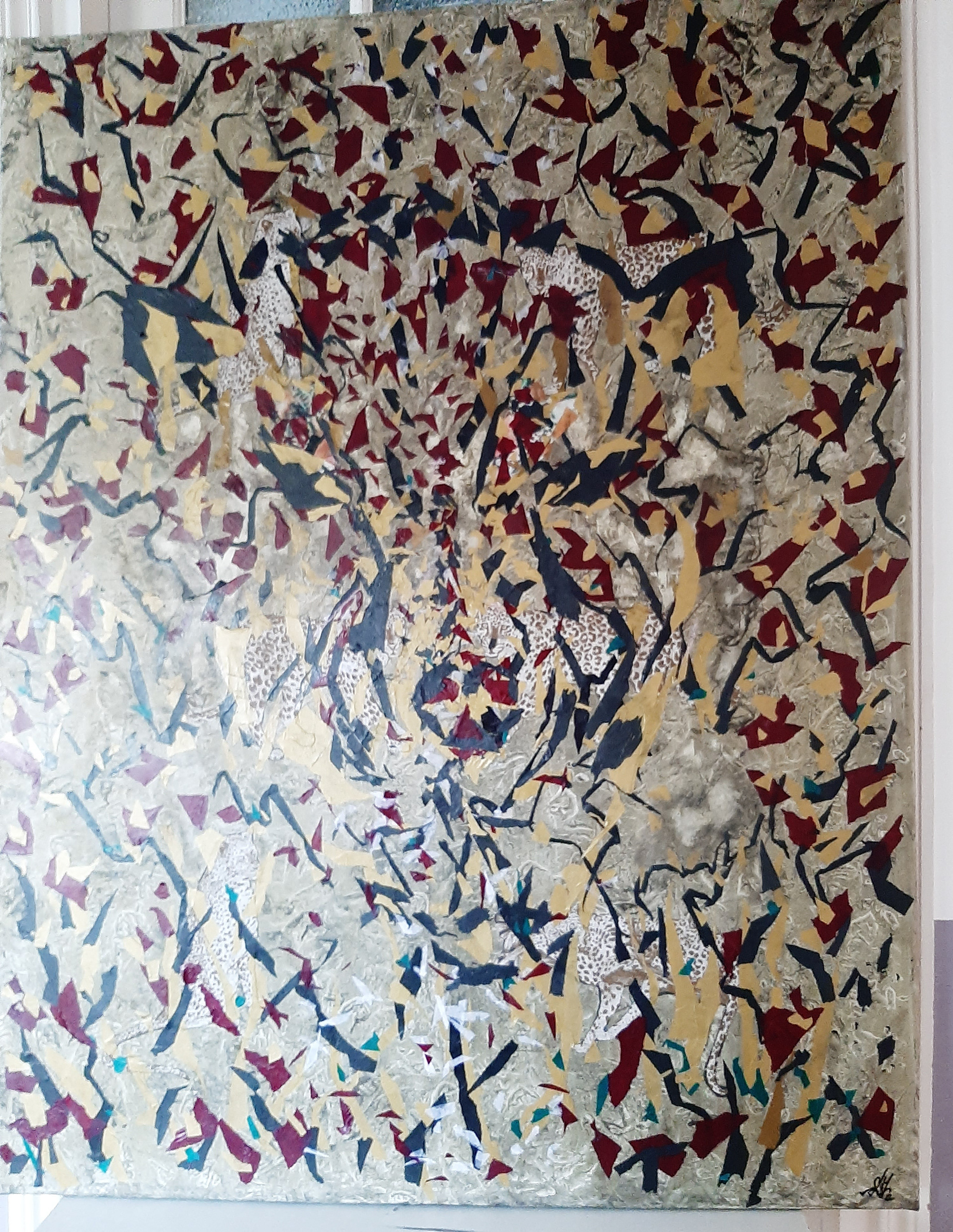 PARDUS89x116 sur châssis entoilé.2022.