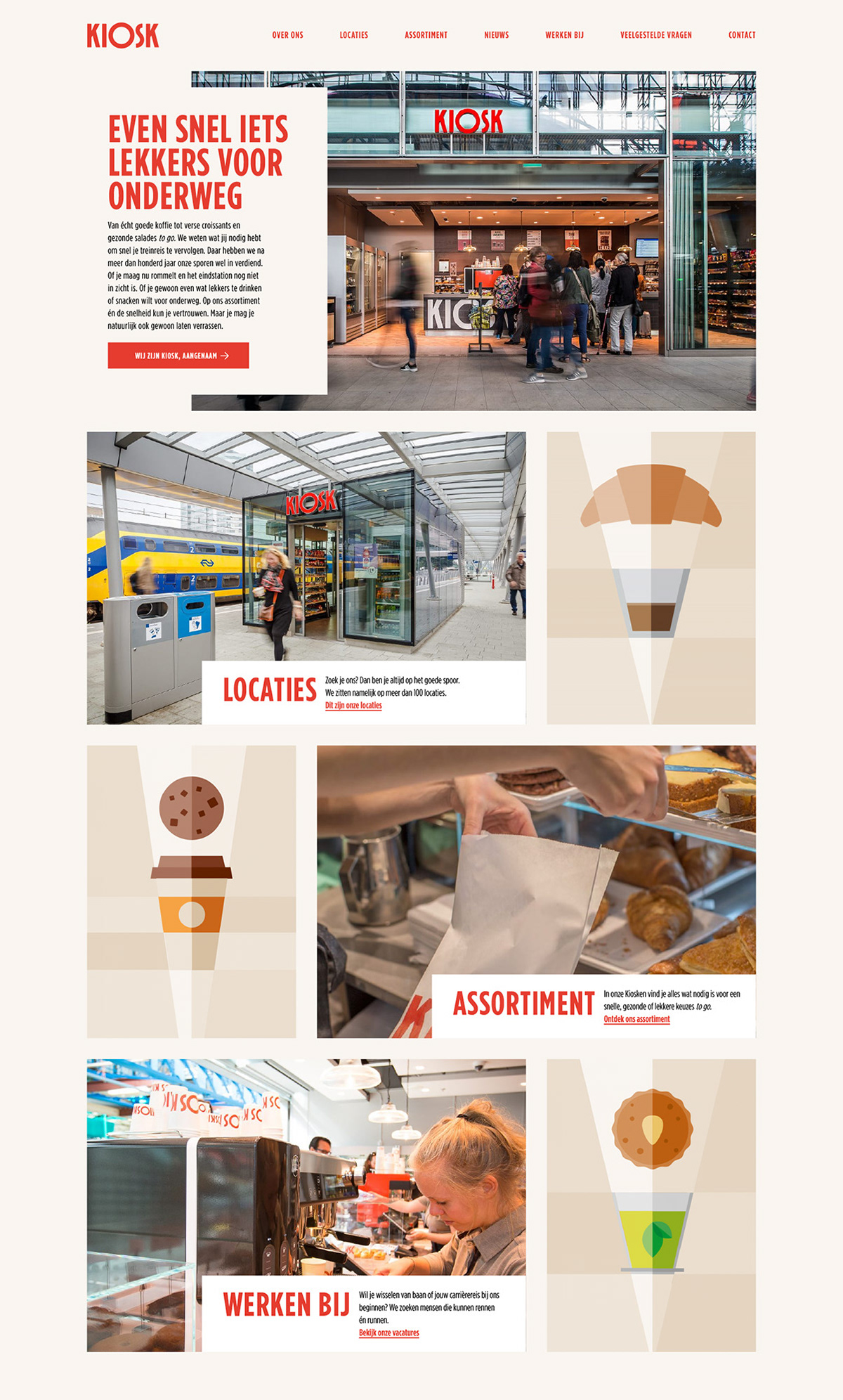 KIOSK homepage