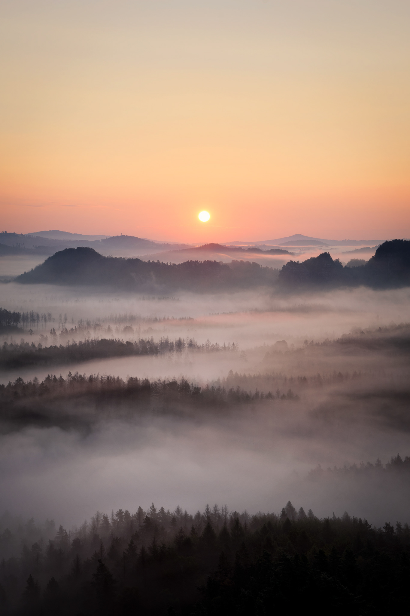 Mlhavé Saské Švýcarsko 3/3