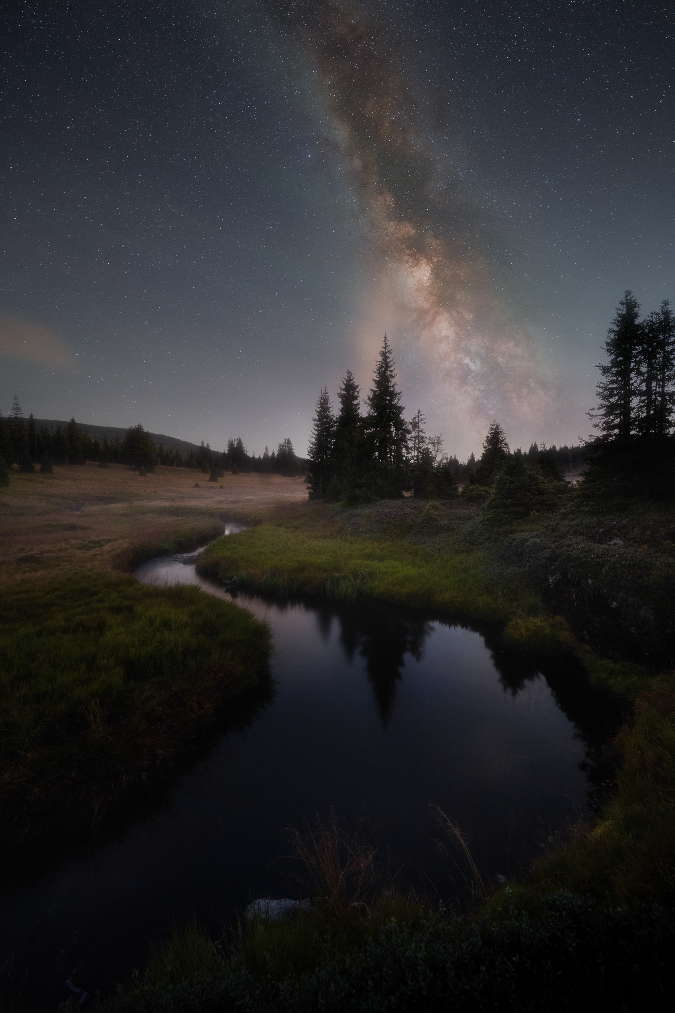 Noční obloha nad Bžezníkem, ČR 25