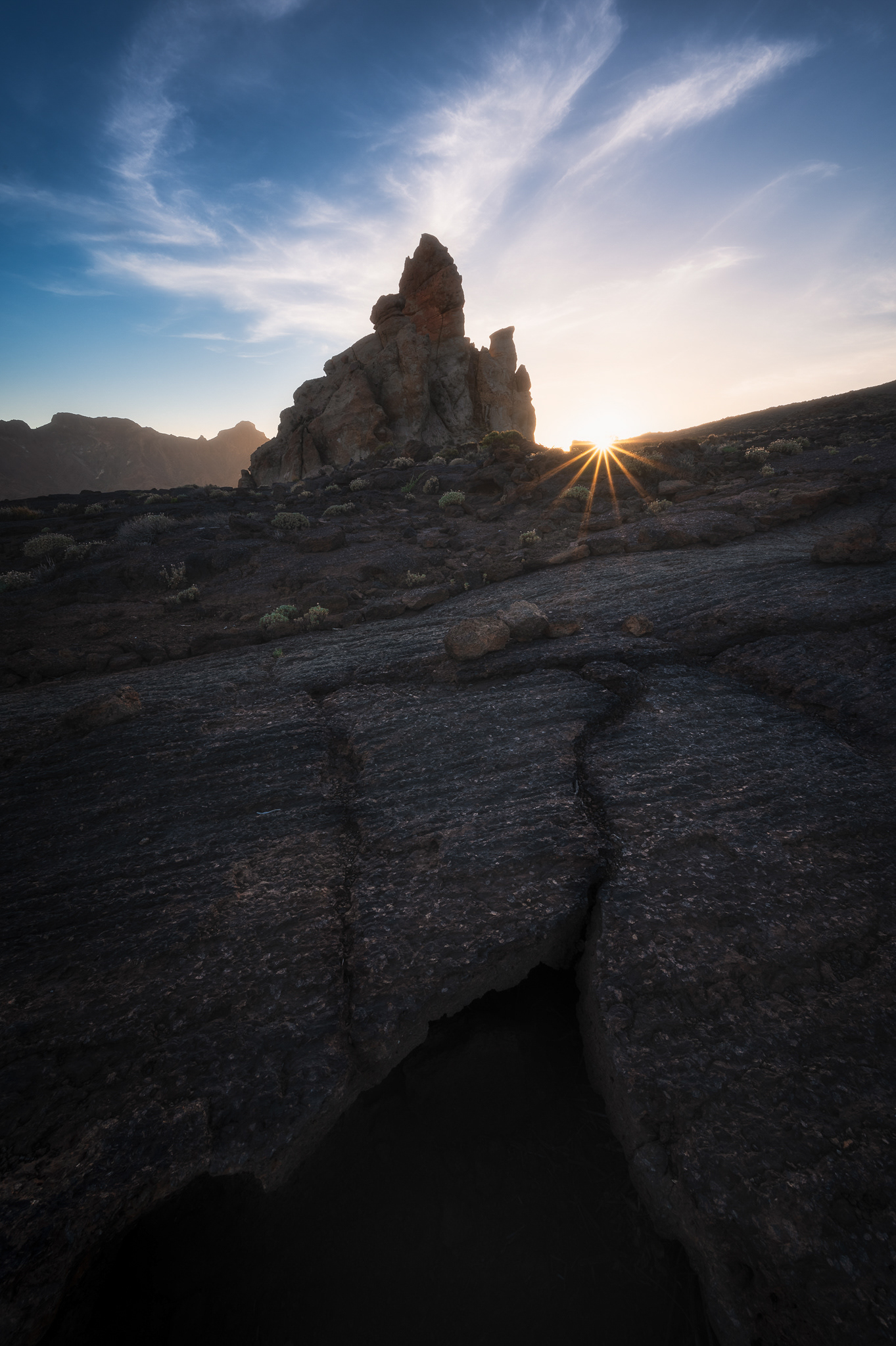 Západ slunce v národním parku Teide, Tenerife 2/2