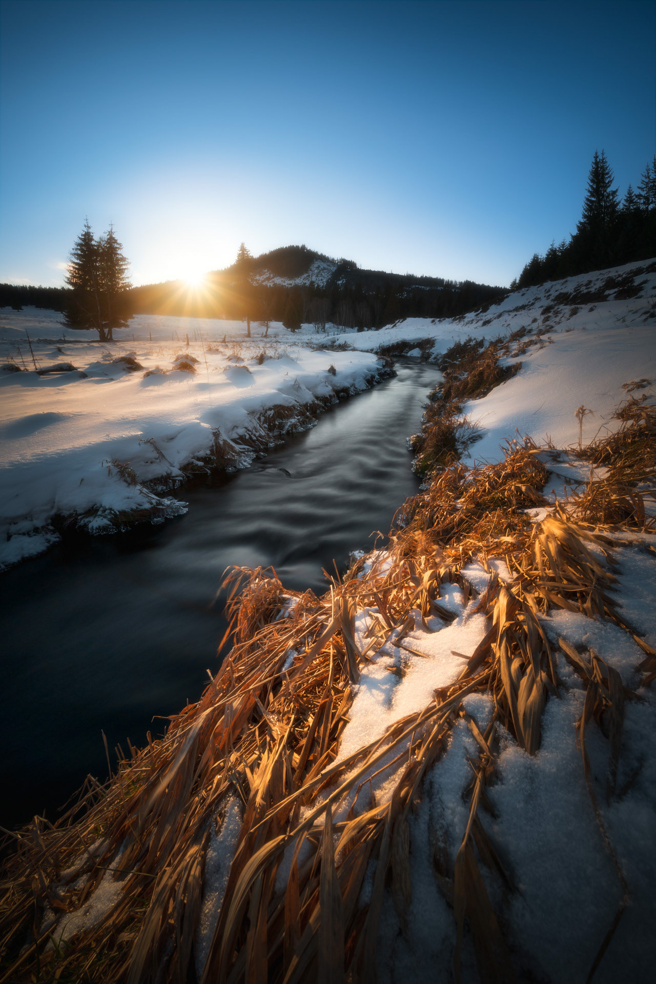 Zasněžená Šumava, ČR