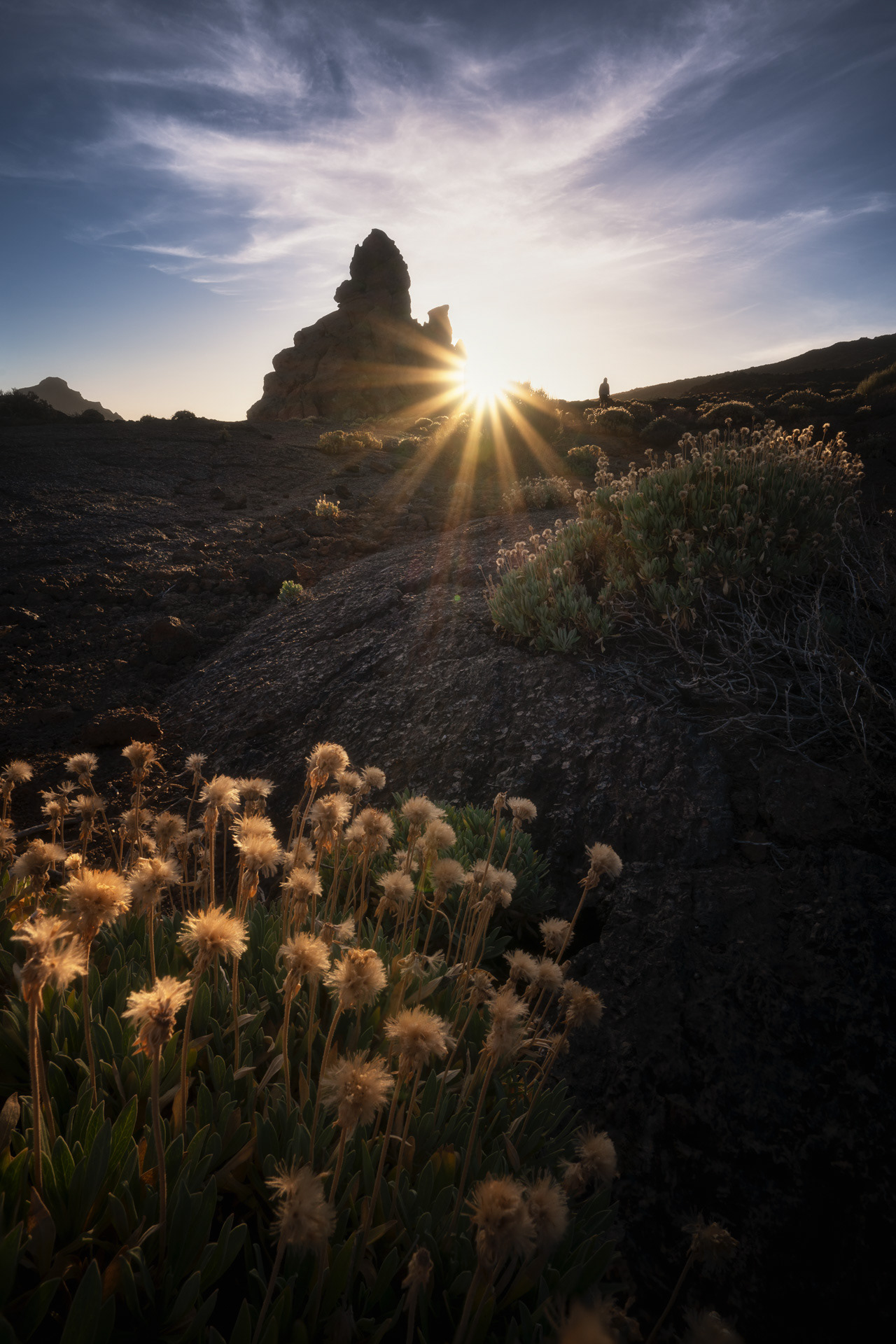 Západ slunce v národním parku Teide, Tenerife 1/2