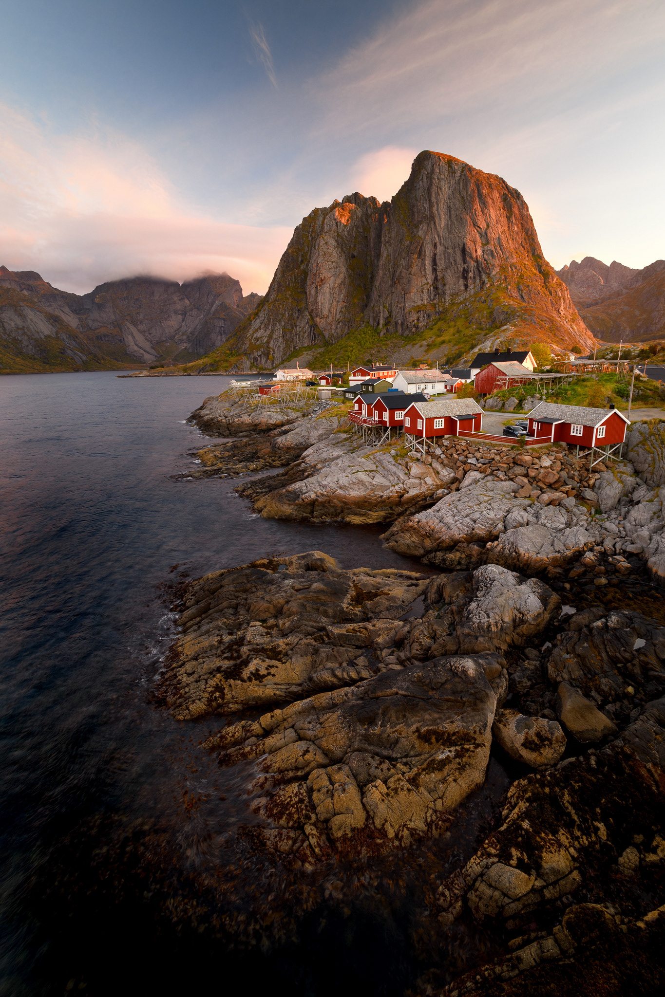 Ikonické Reine, Lofoty