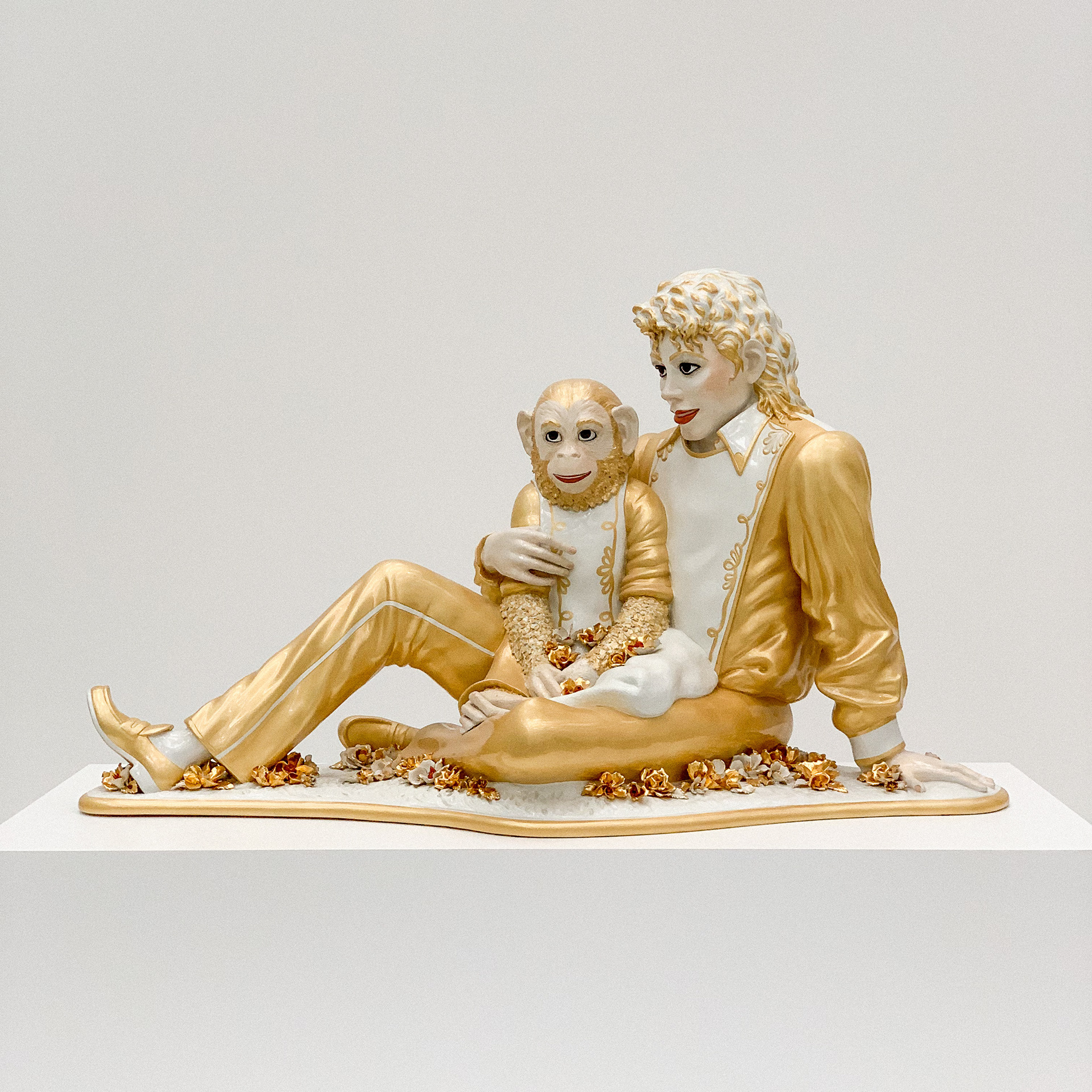 Michael Jackson and Bubbles · Jeff Koons / #shotoniphone