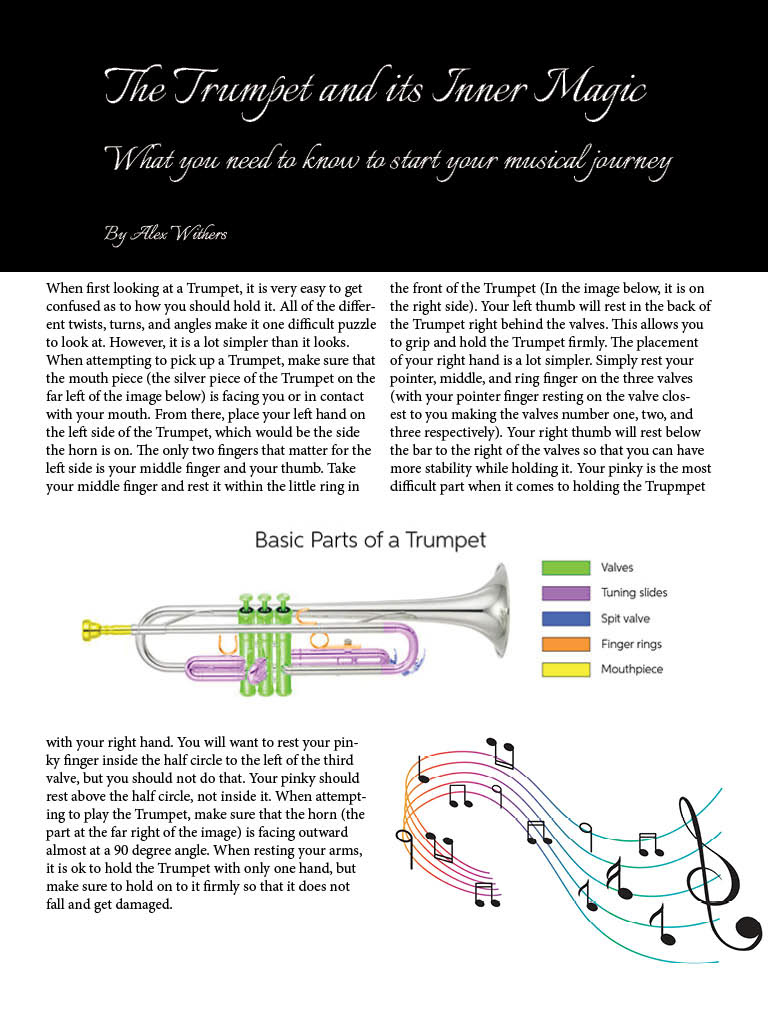 Trumpet Magazine Page 1
