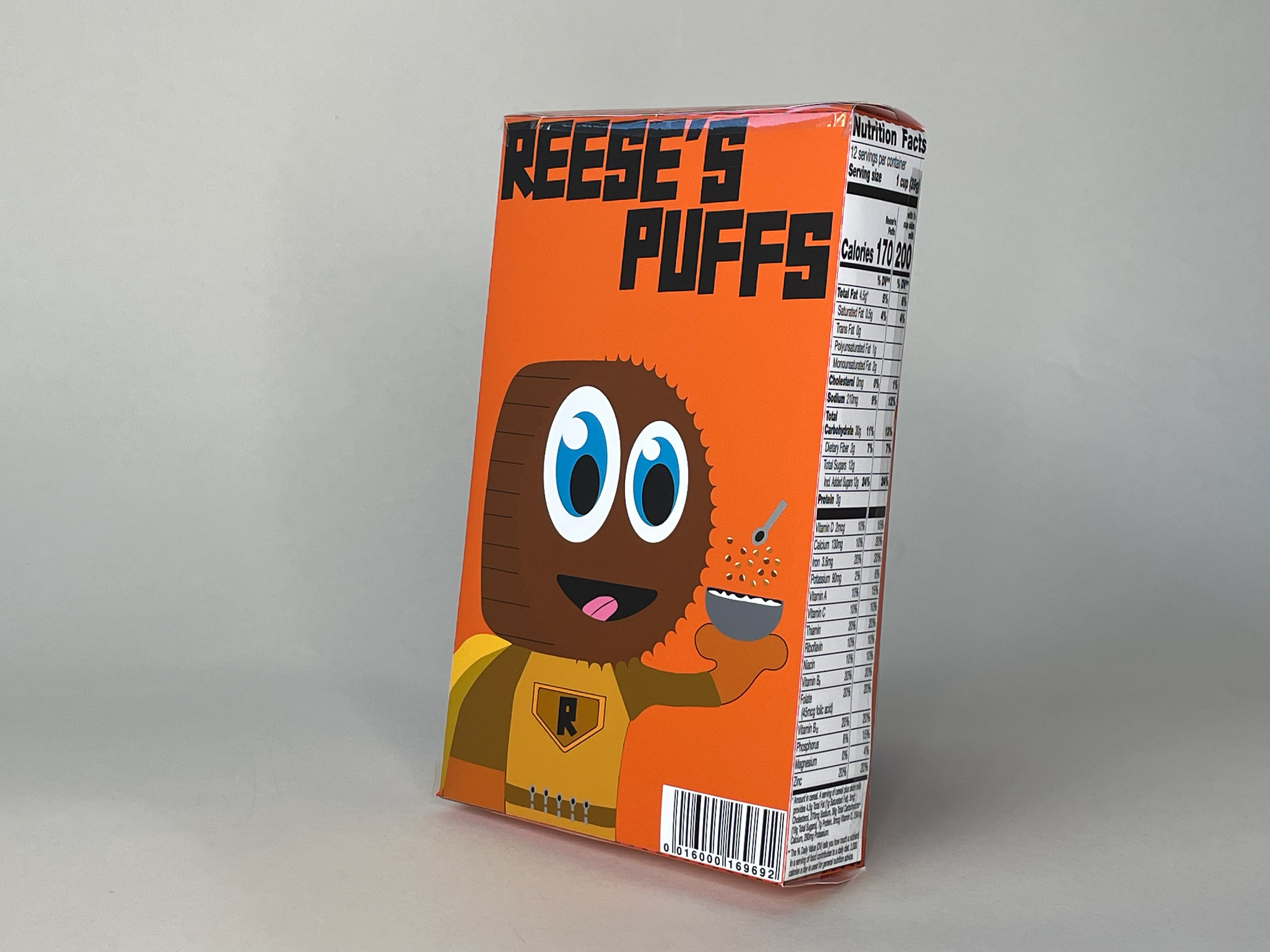 Custom Cereal Box Front 2