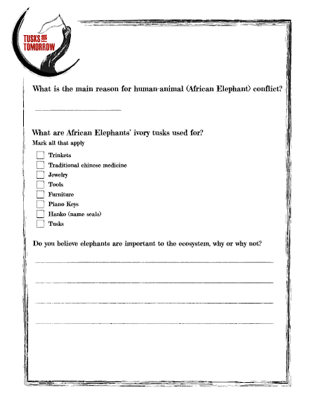 Elephant Survey Page 2