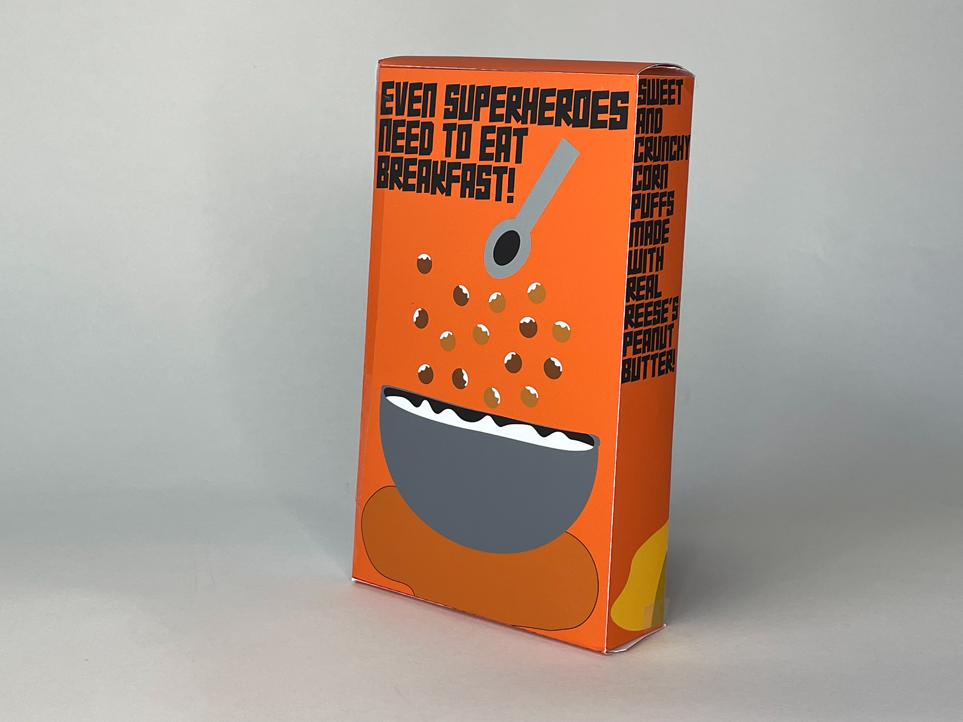 Custom Cereal Box Back 1