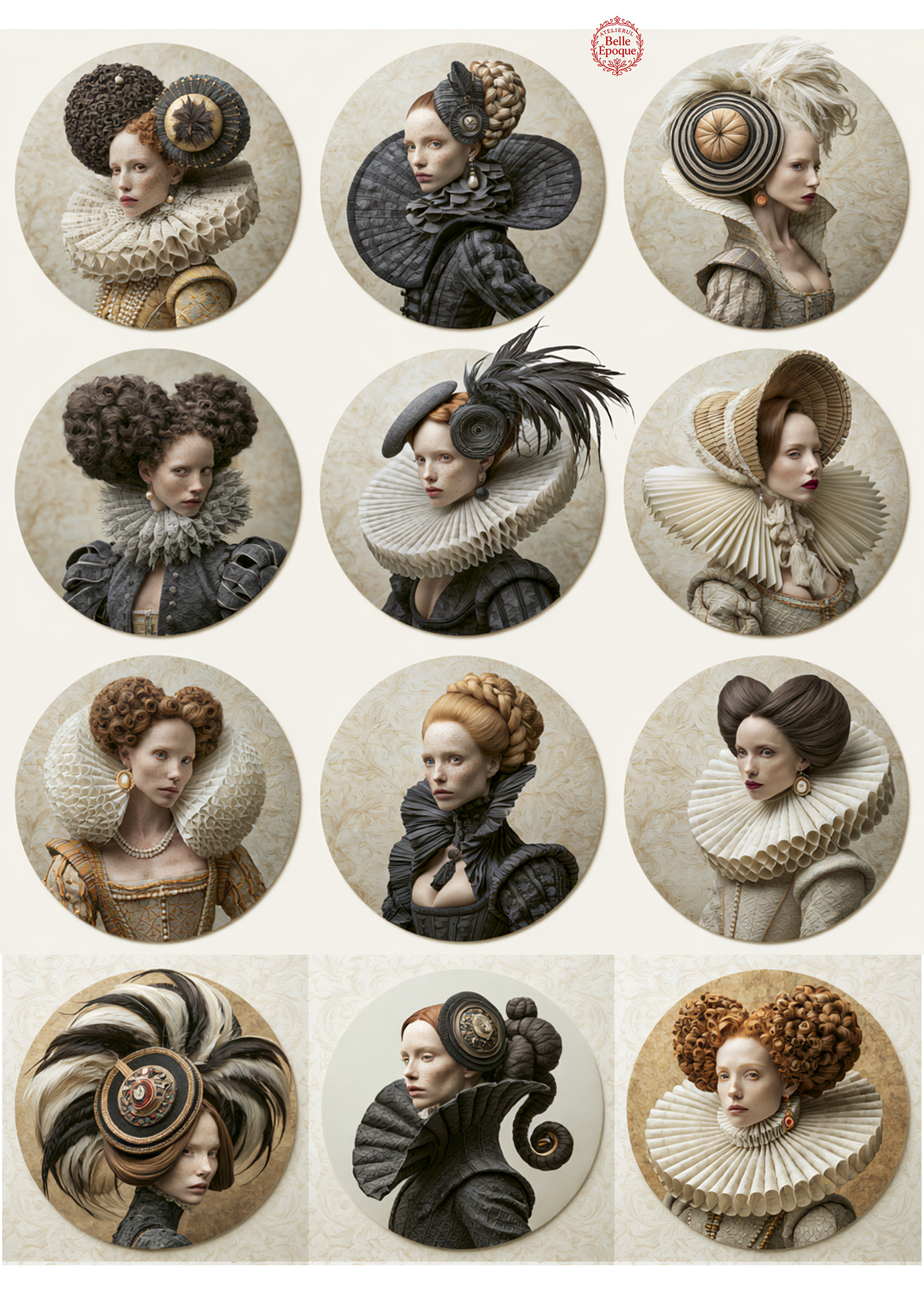 Portraits Belle Epoque (D)
