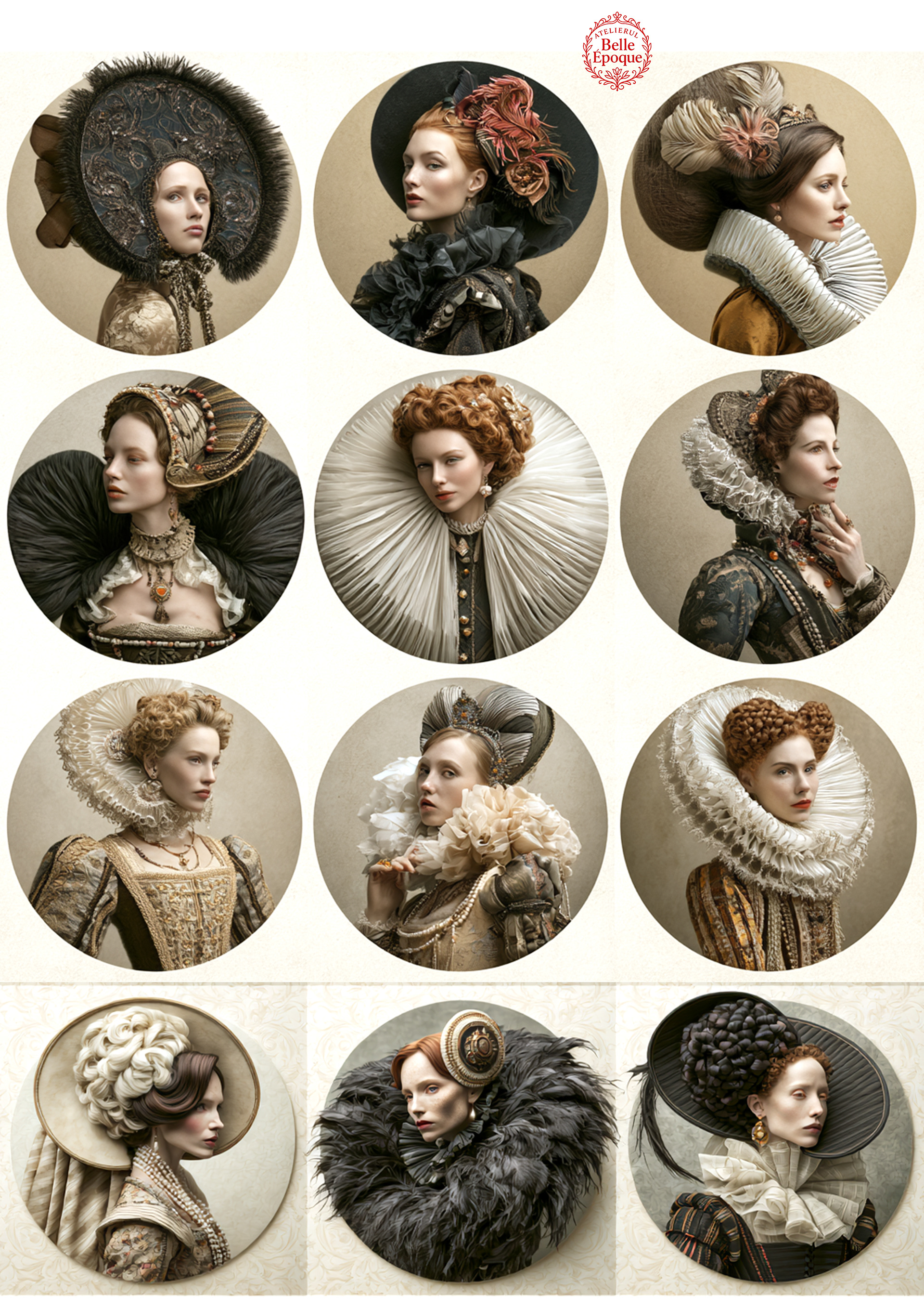 Portraits Belle Epoque (E)