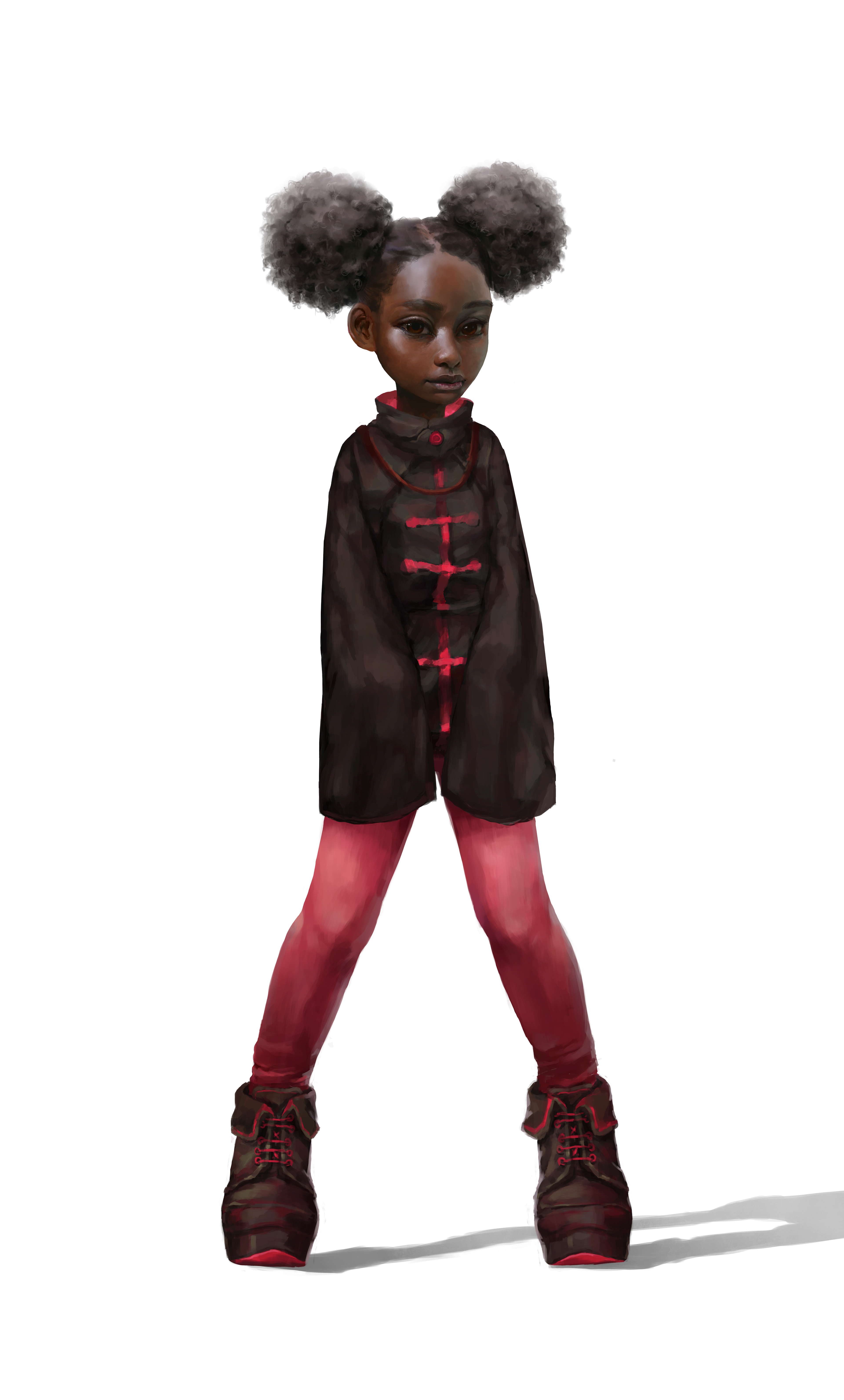 Full body character; no BG.