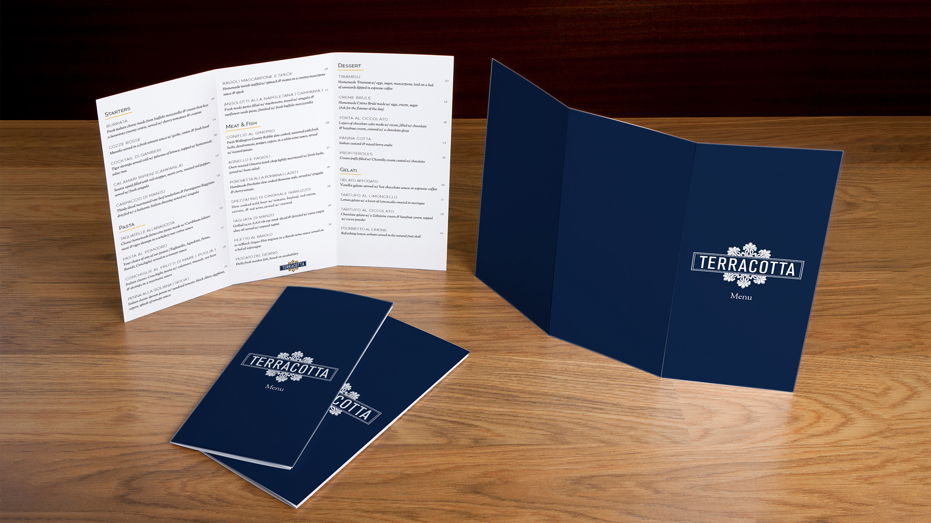 Menu Mockup