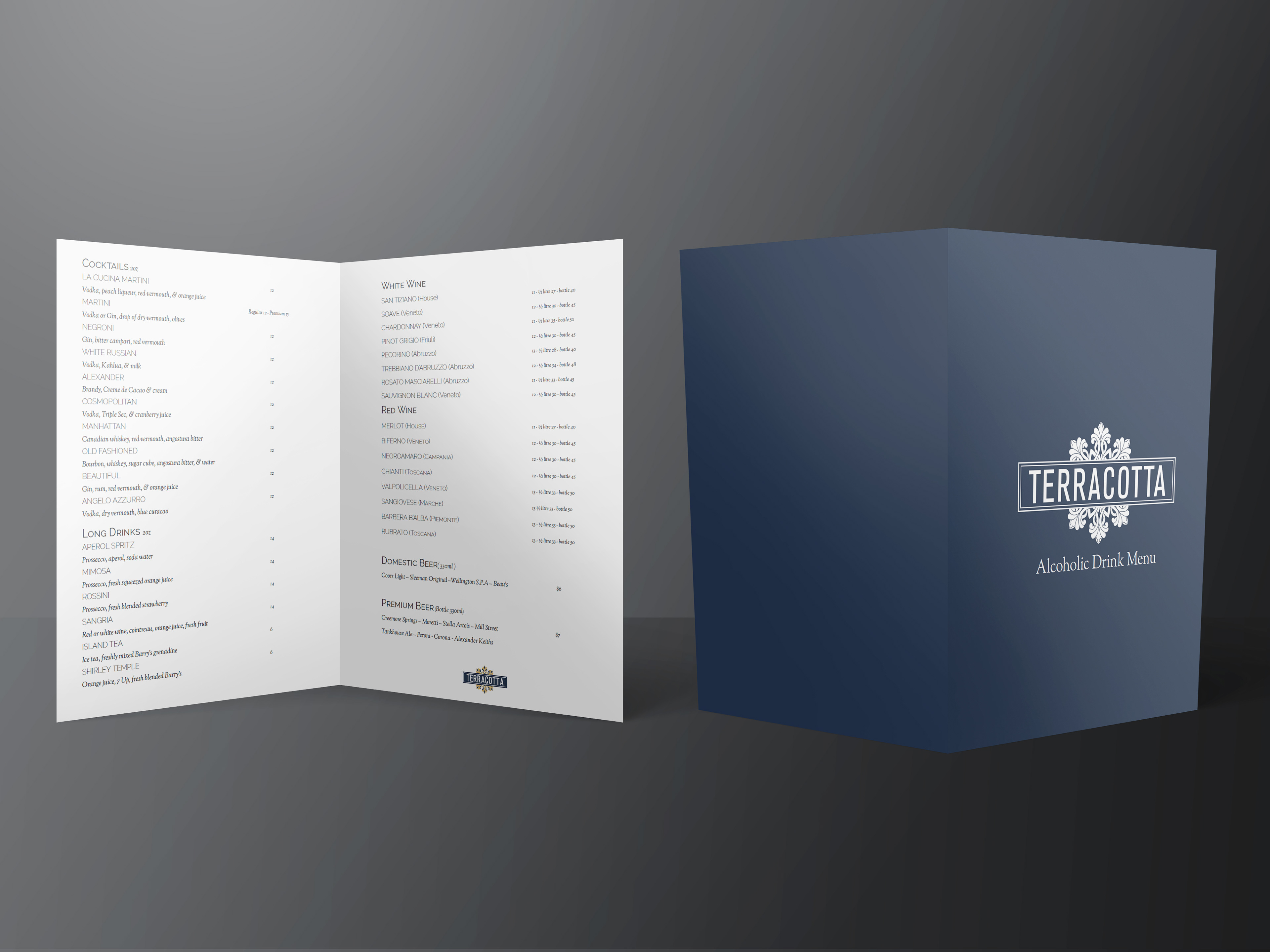 Drink Menu