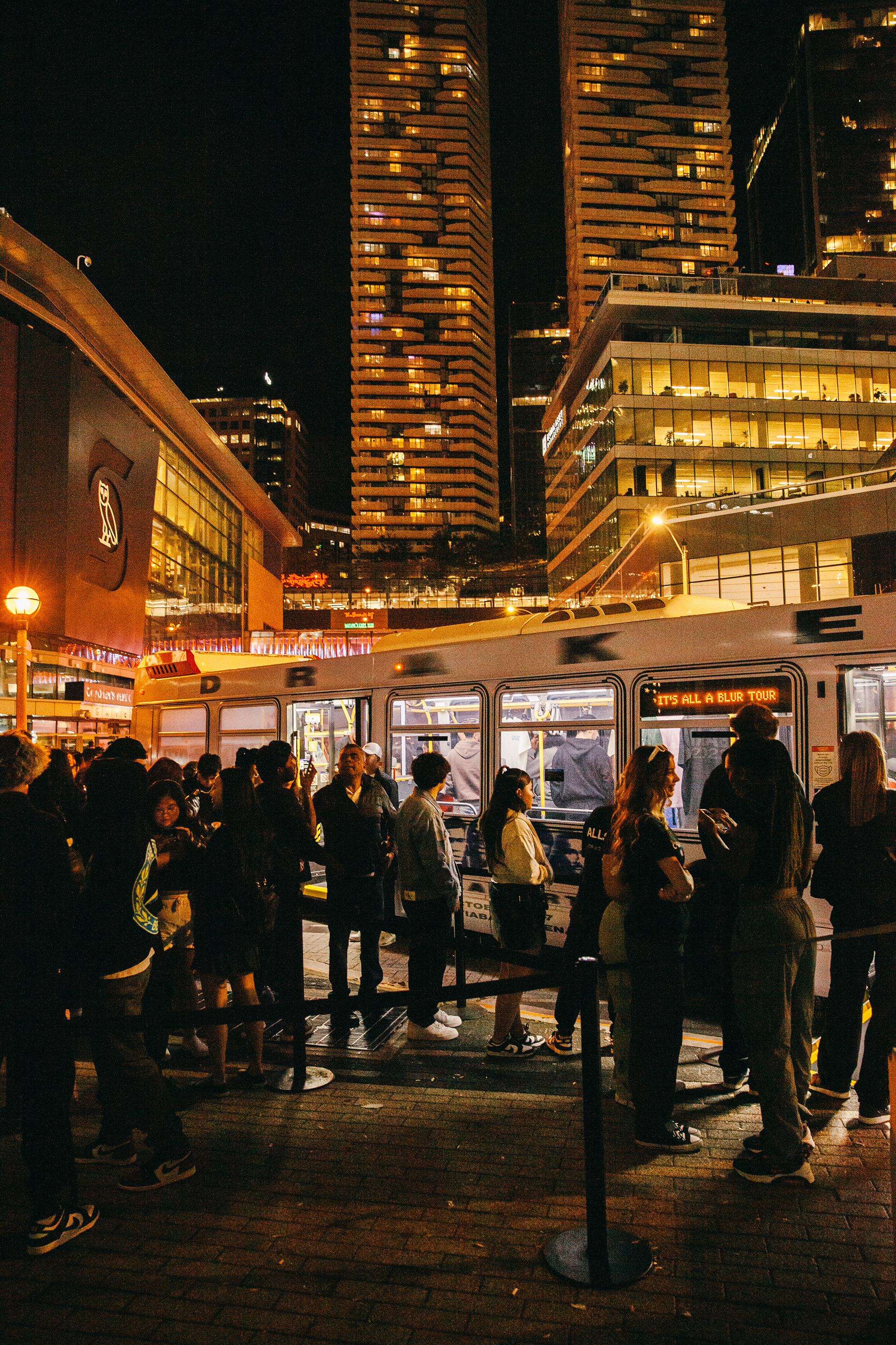 Fan photos for Scotiabank Arena at Drake's "It's All A Blur" tour (Photographed for Scotiabank Arena/MLSE)