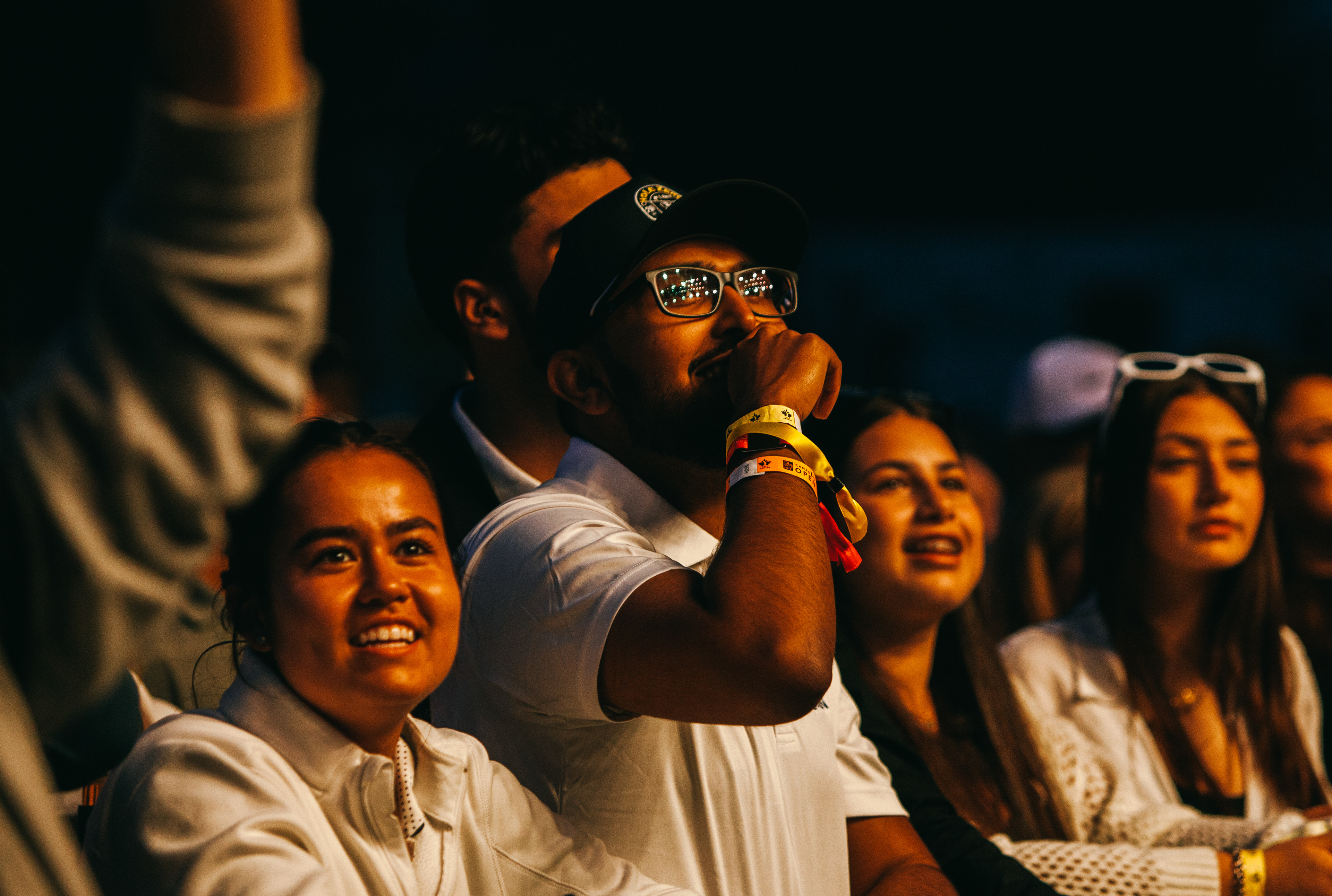 Fans photographed for Live Nation