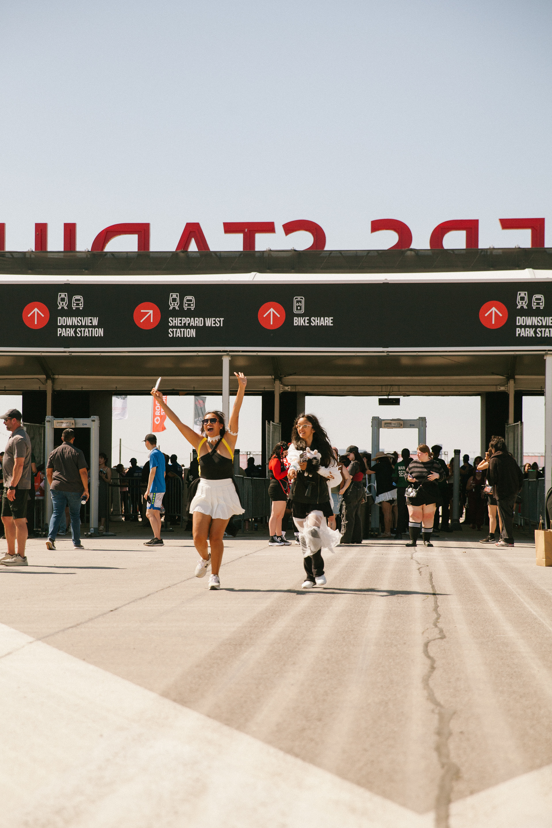 Stray Kids fans at Rogers Stadium on June 29, 2025 (Photographed for Live Nation/Rogers Stadium)