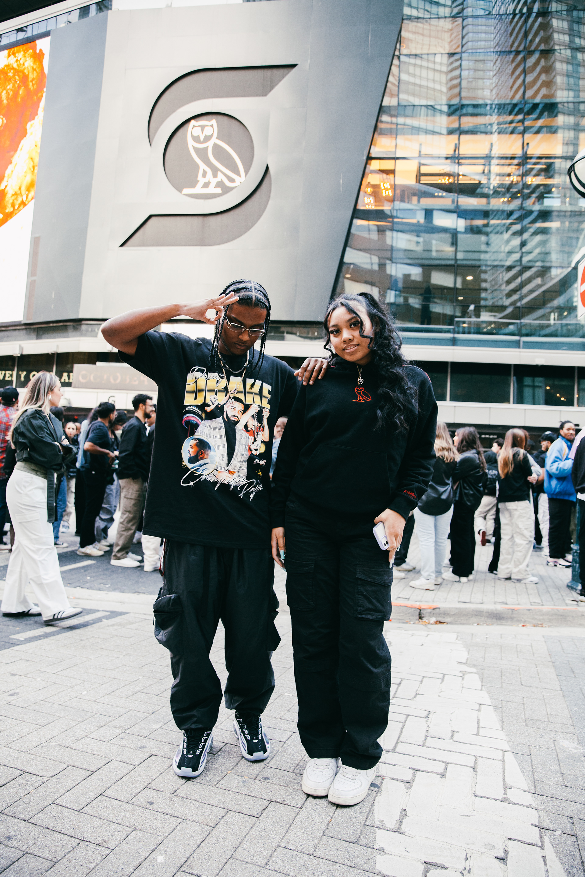 Fan photos for Scotiabank Arena at Drake's "It's All A Blur" tour (Photographed for Scotiabank Arena/MLSE)