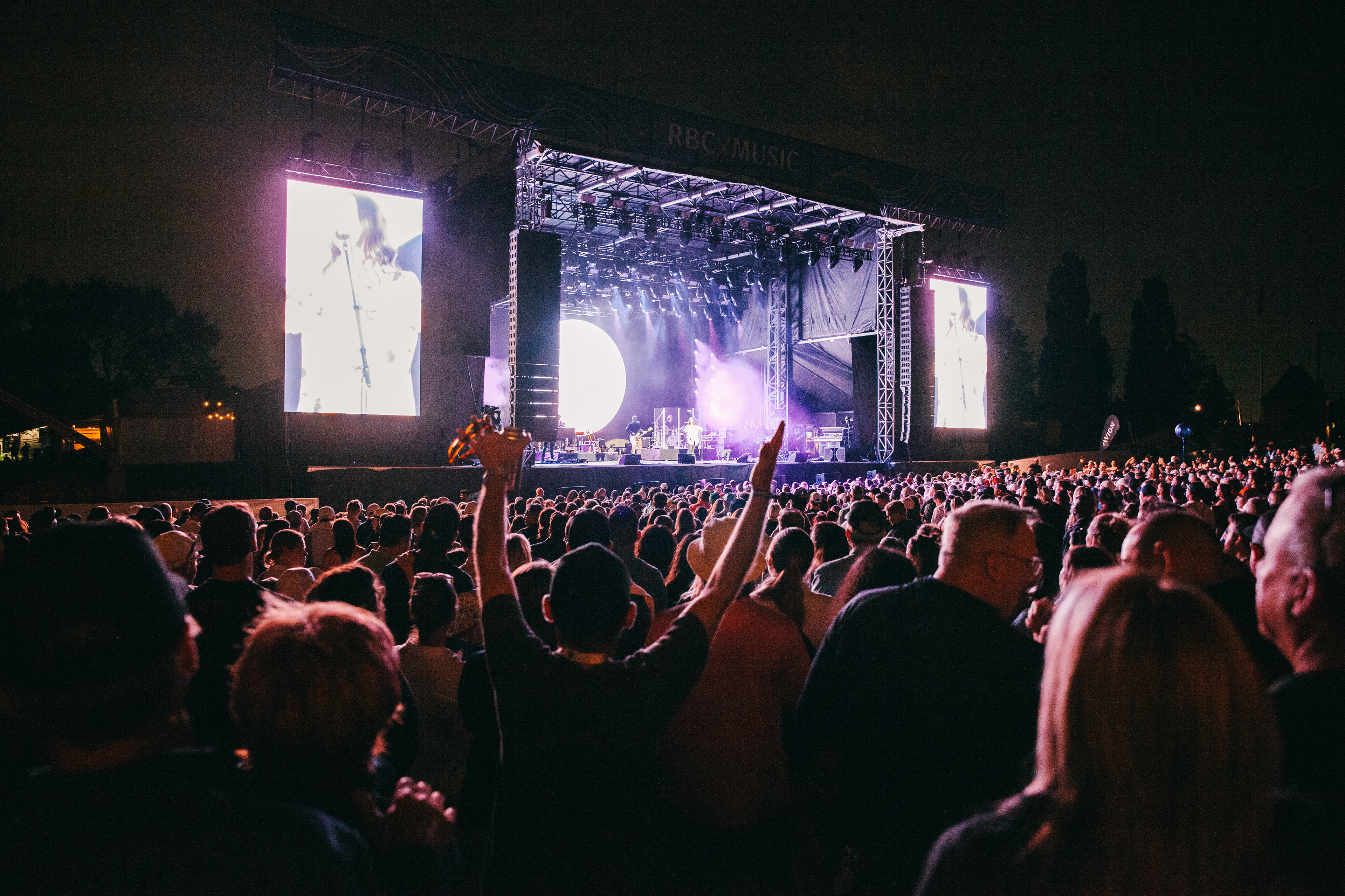 Fans photographed for Live Nation