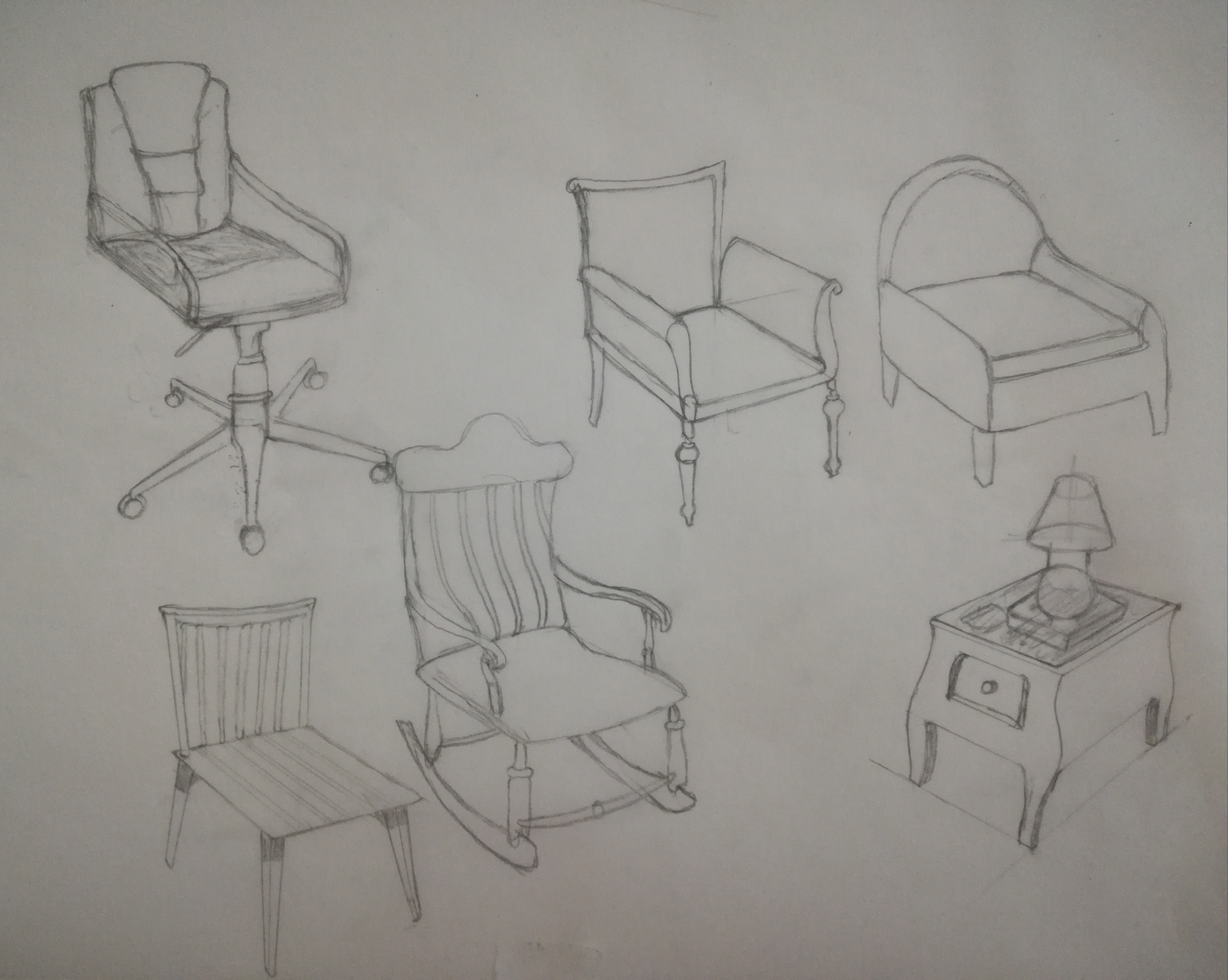 Furniture varieties in perspective