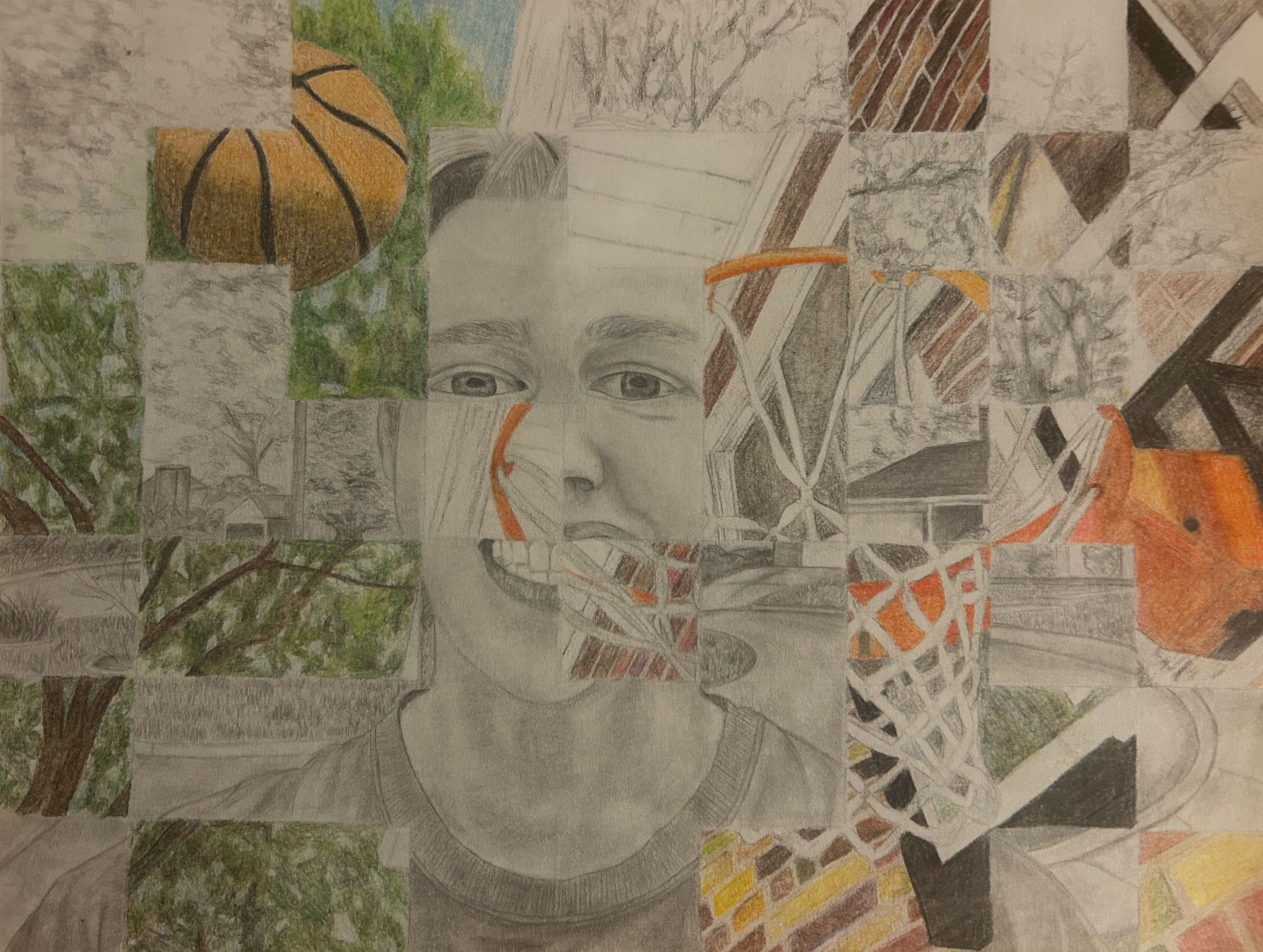 Mixed Media — Graphite and Colored Pencil