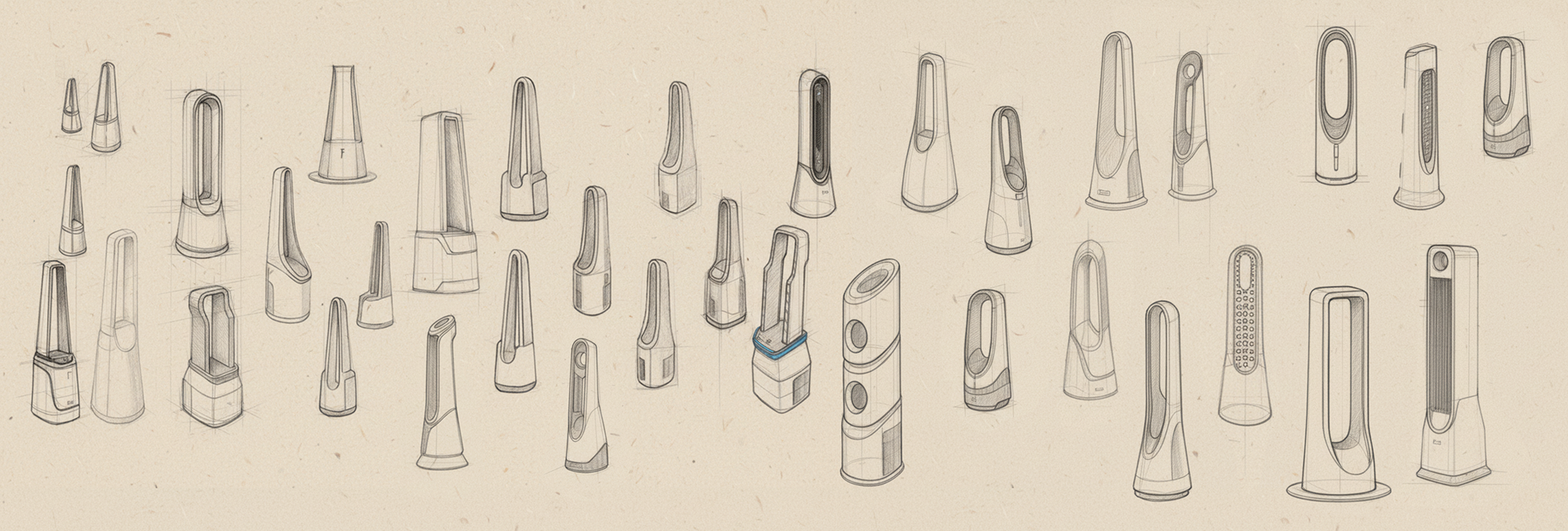 Fakir TVL 120S concept sketches