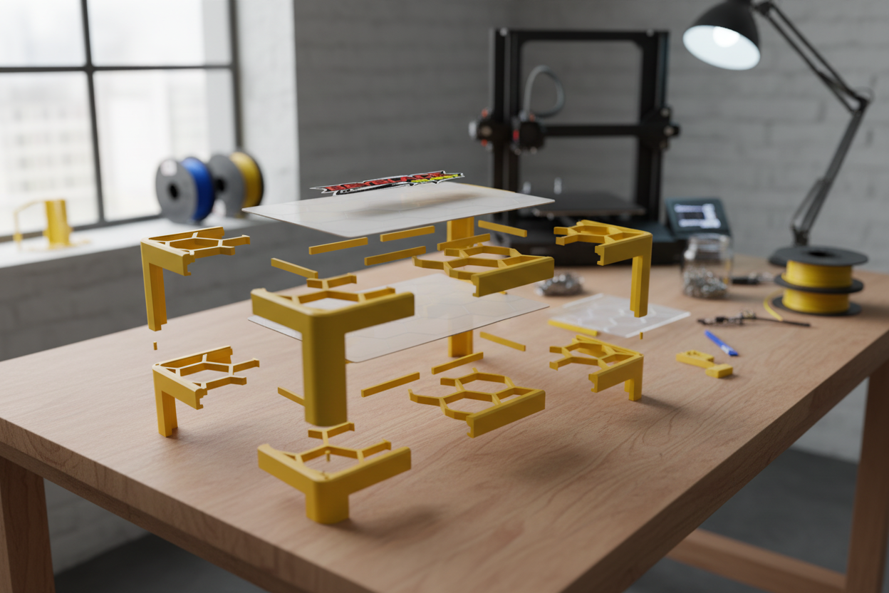 Render of finished object in Shapr3D