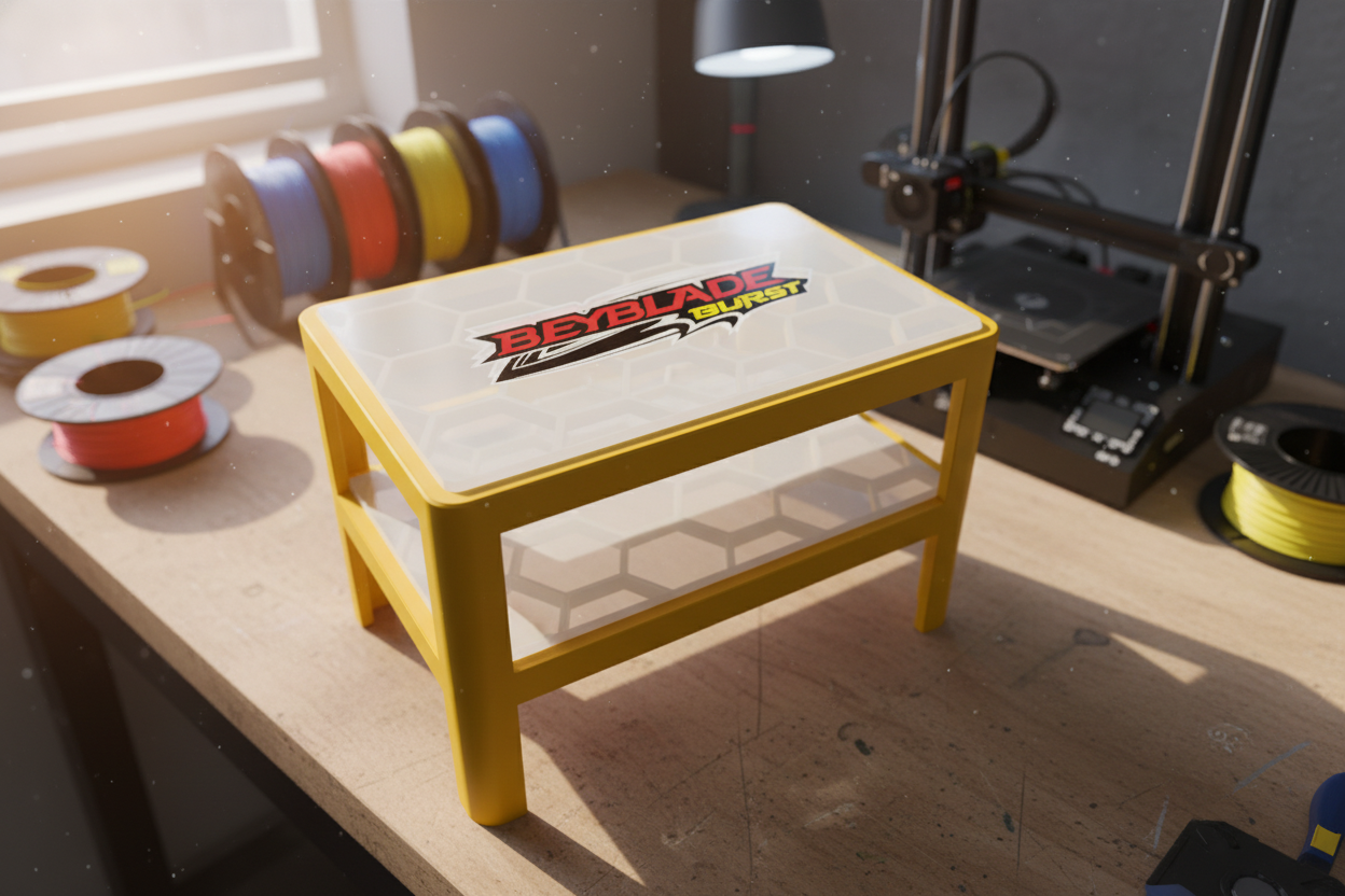 Render of finished object in Shapr3D