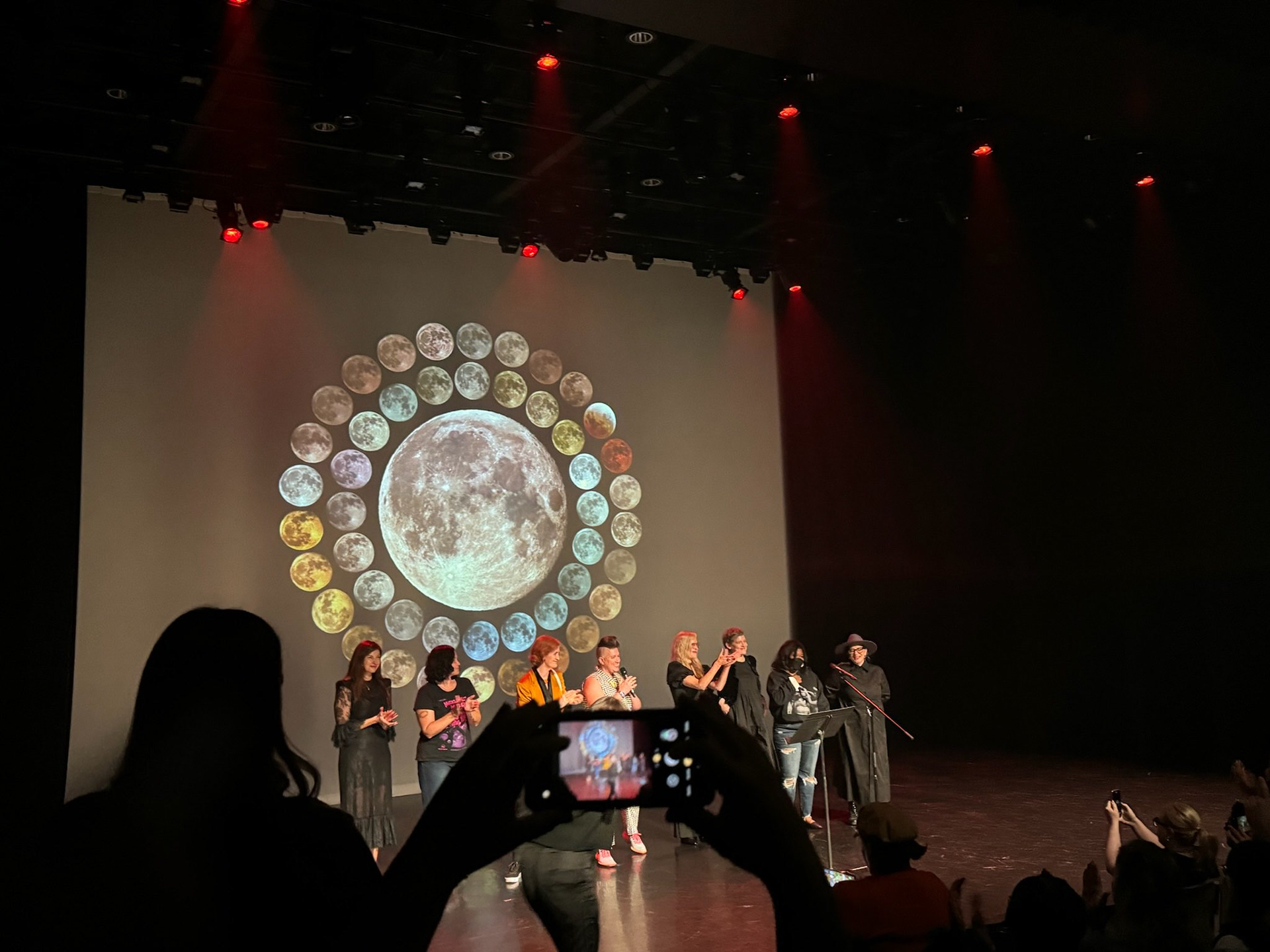 Group Photo on Stage, 2024