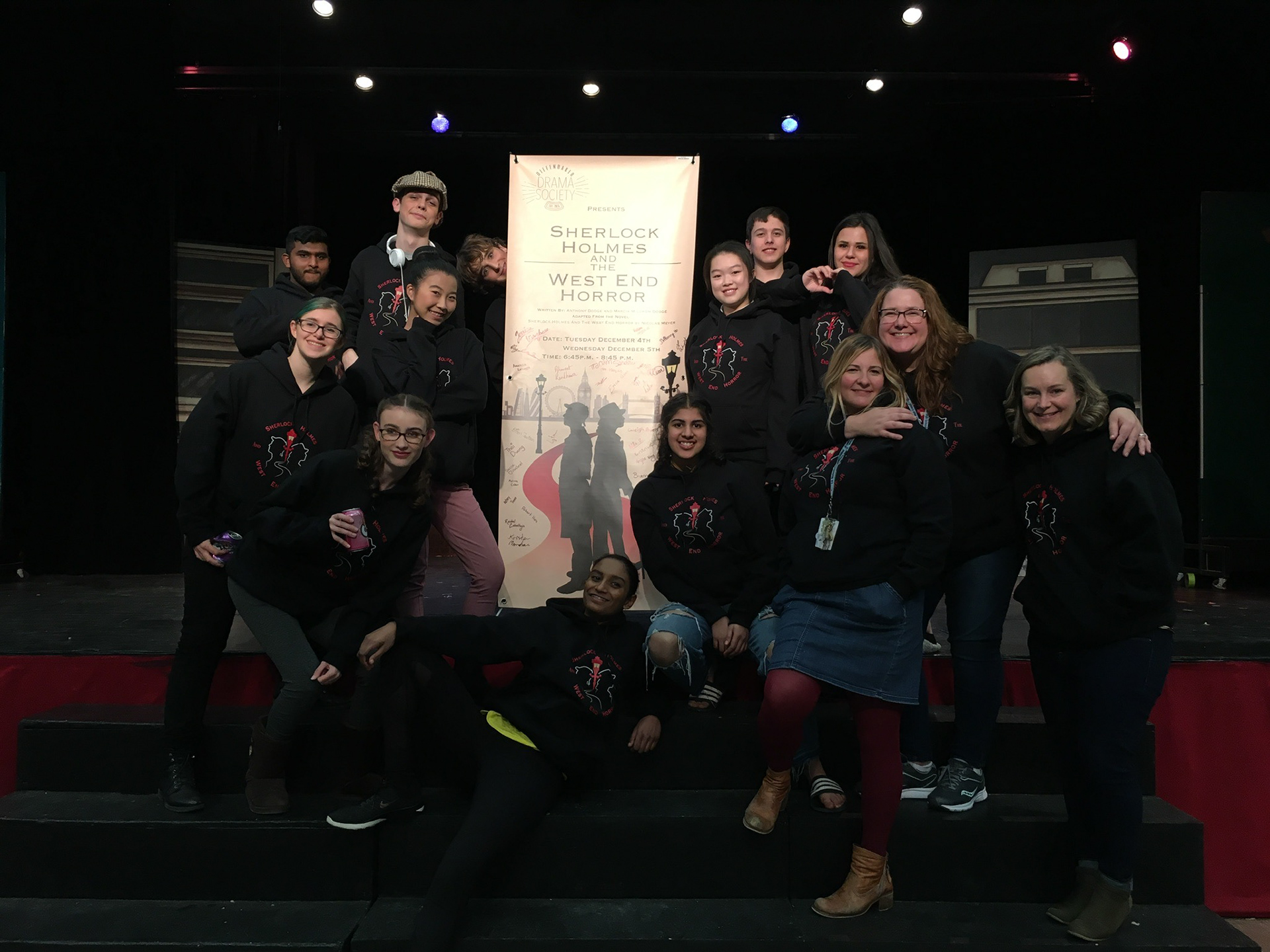 Hoodies and Banner