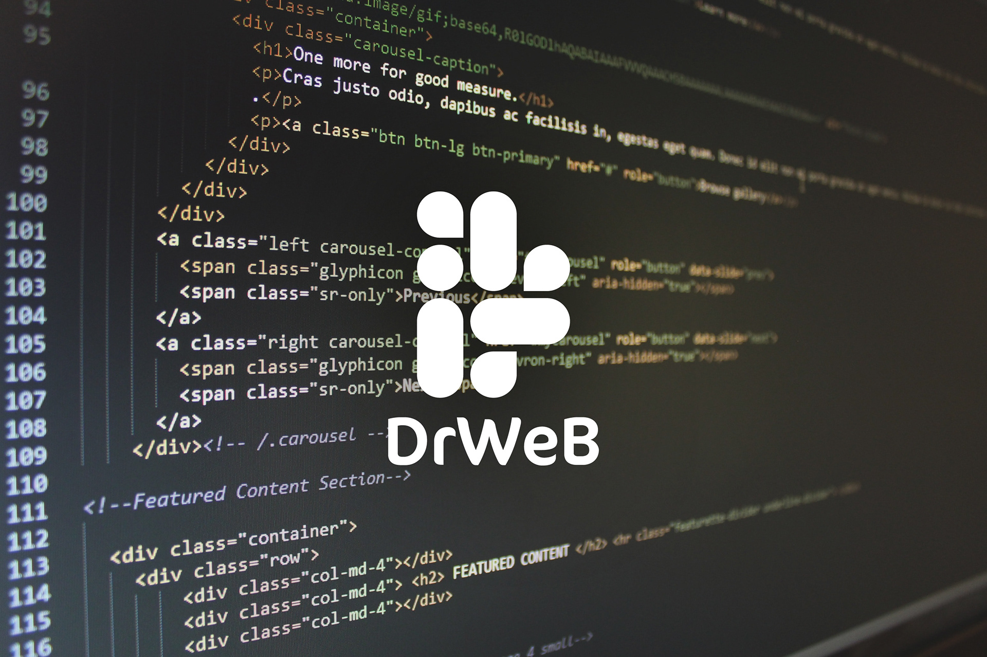 Logo for a Webdeveloper