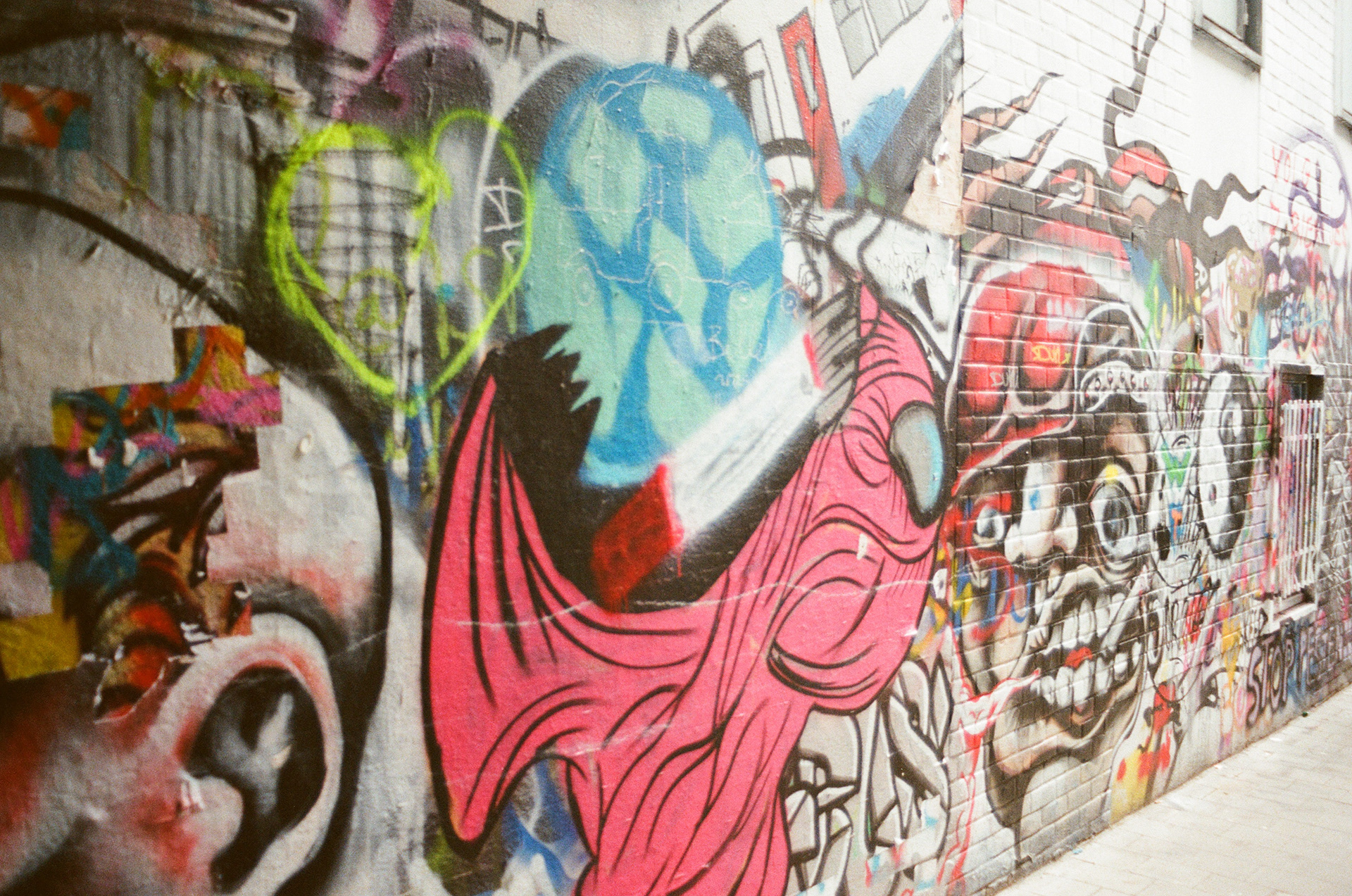 Ghent Graffiti Street