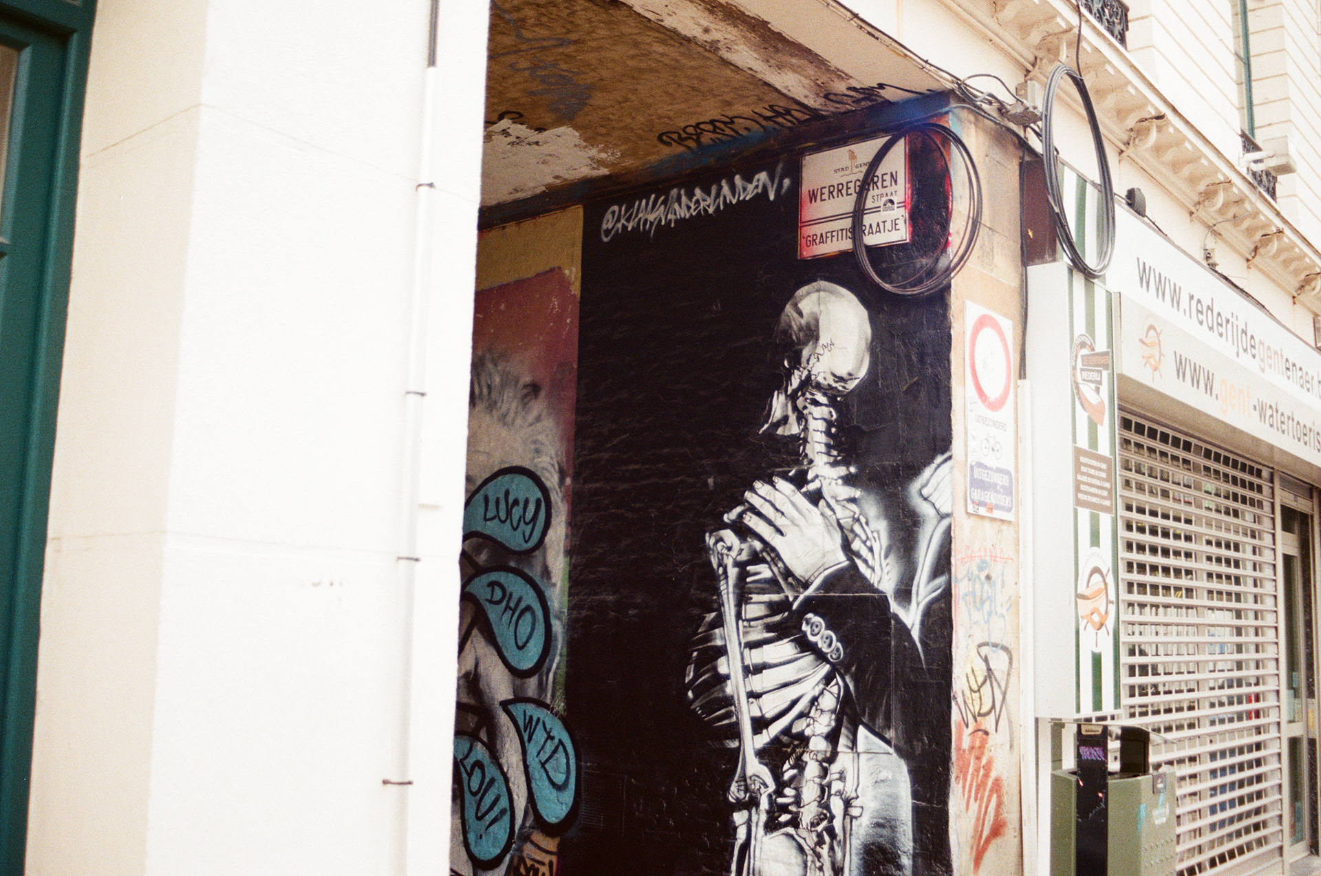 Ghent Graffiti Street