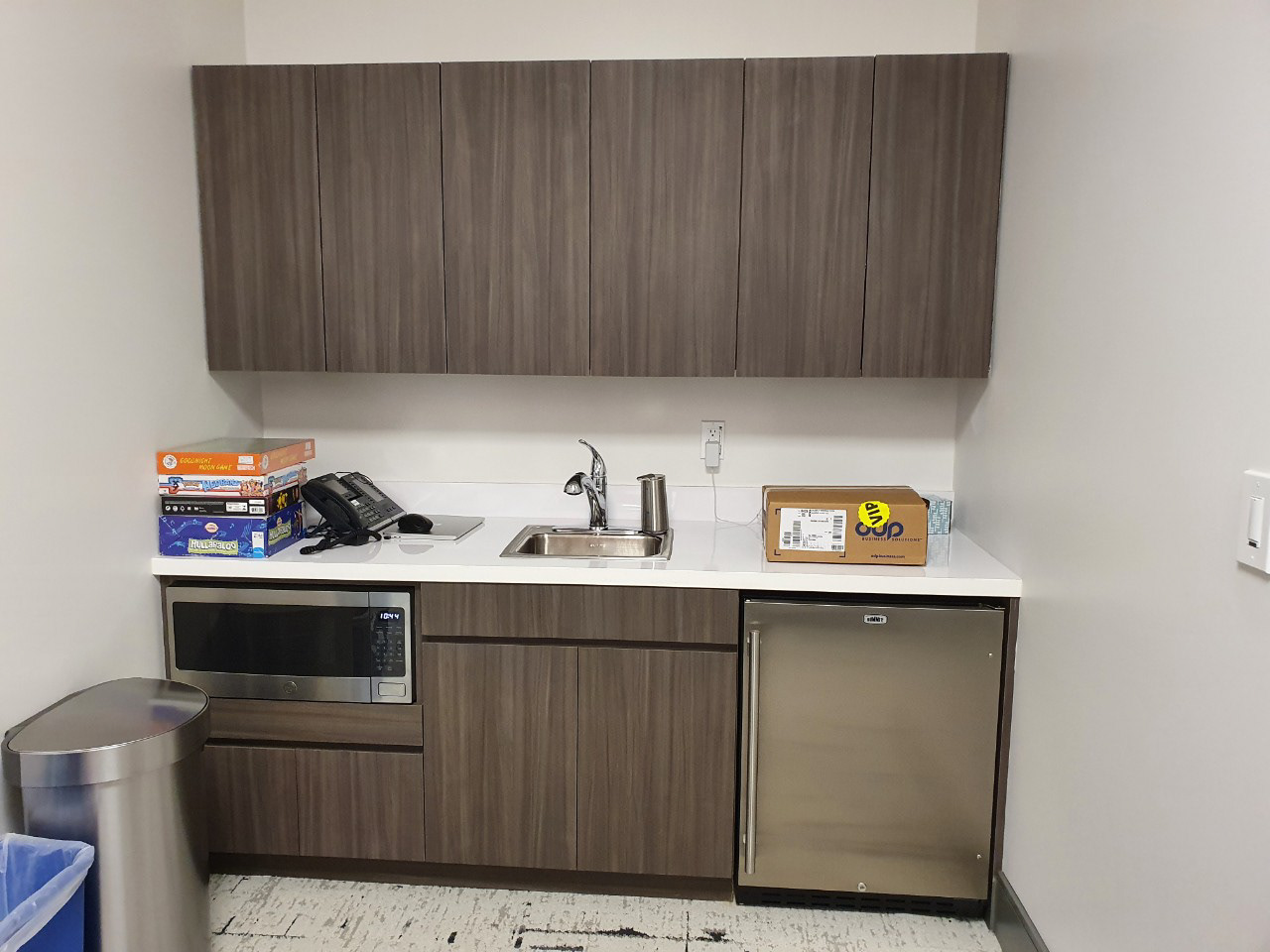 Cabinet at Office Kitchen Area